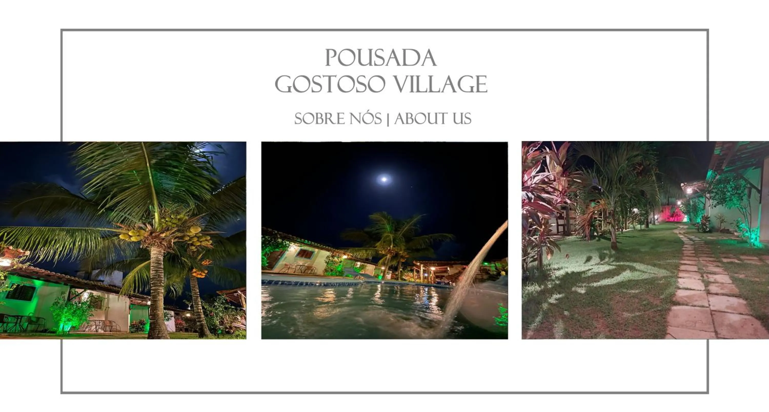 Night in Pousada Gostoso Village