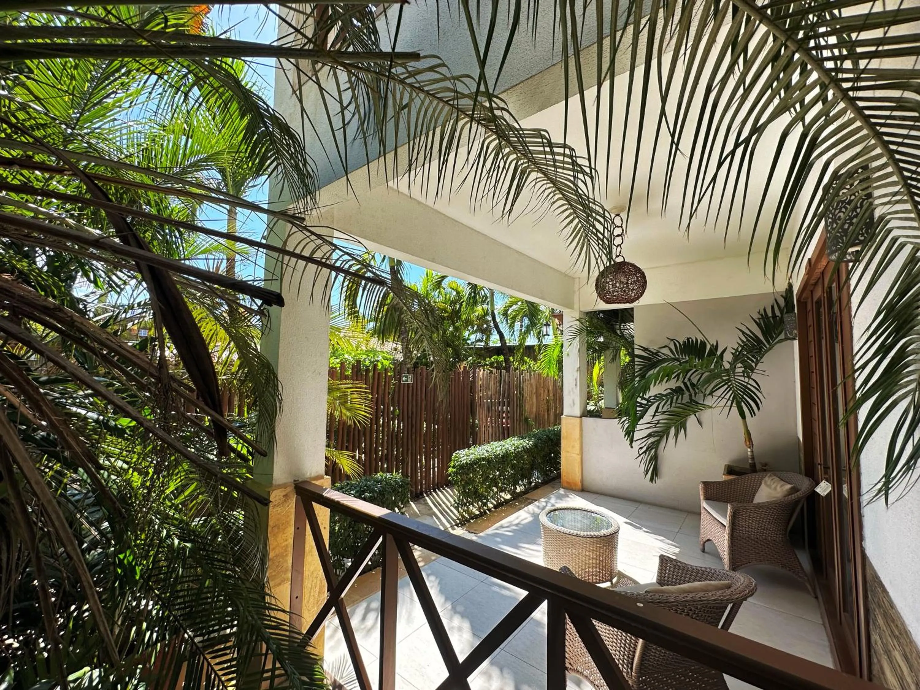 Garden in Pousada Oasis Paracuru