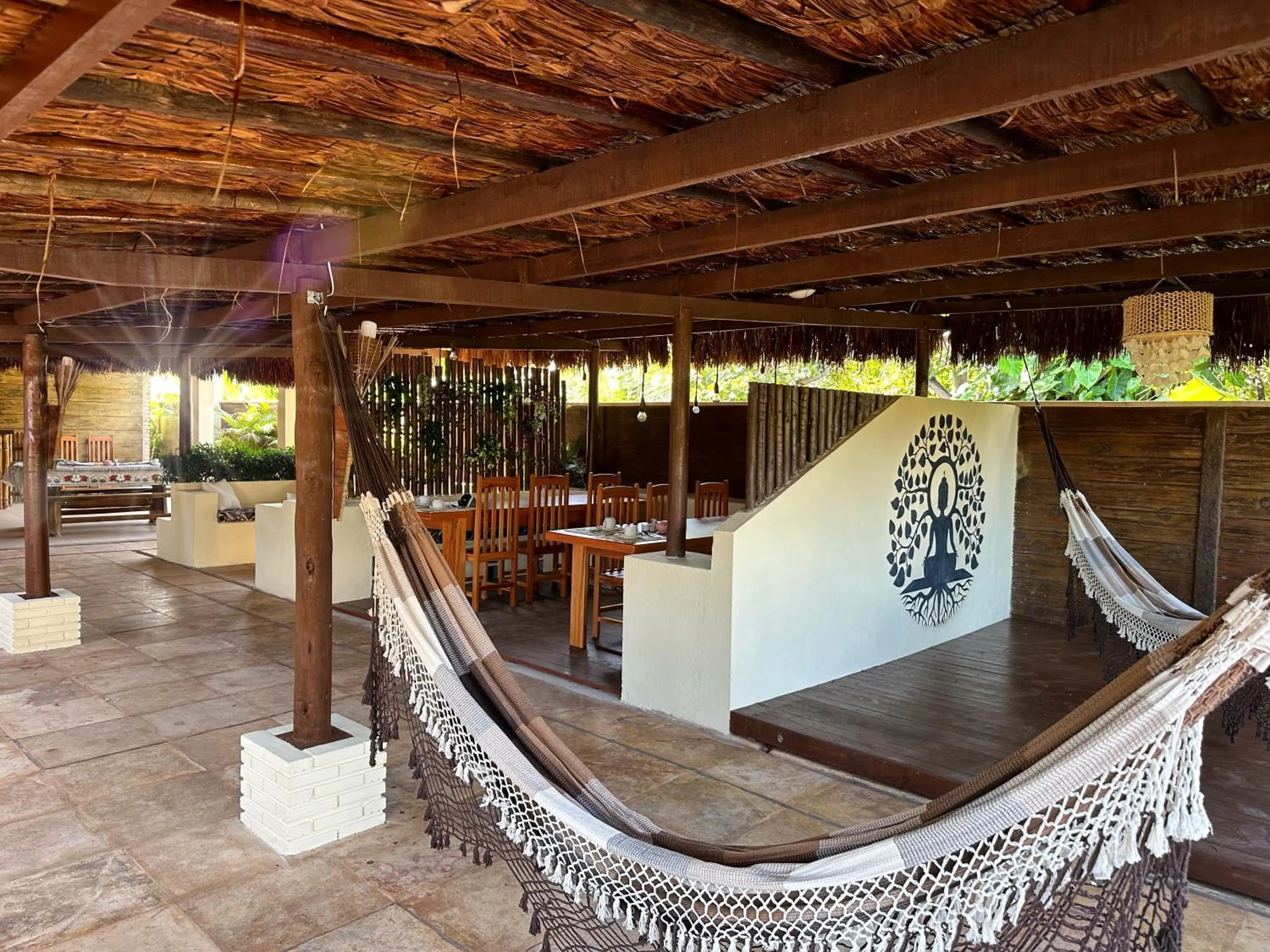 sunbed in Pousada Oasis Paracuru