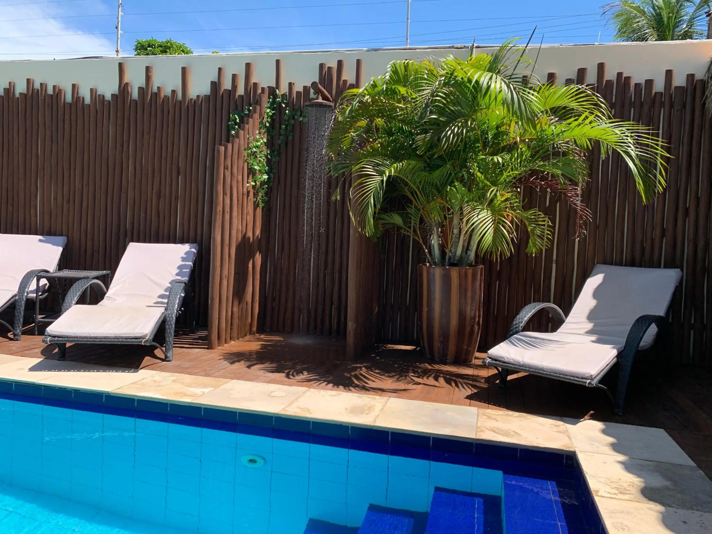 Shower in Pousada Oasis Paracuru