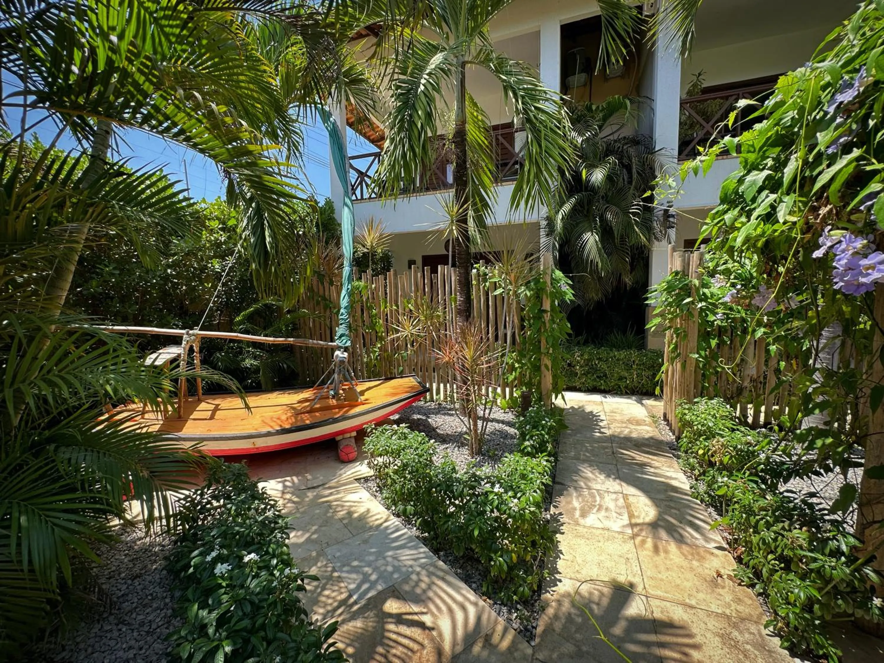 Garden in Pousada Oasis Paracuru