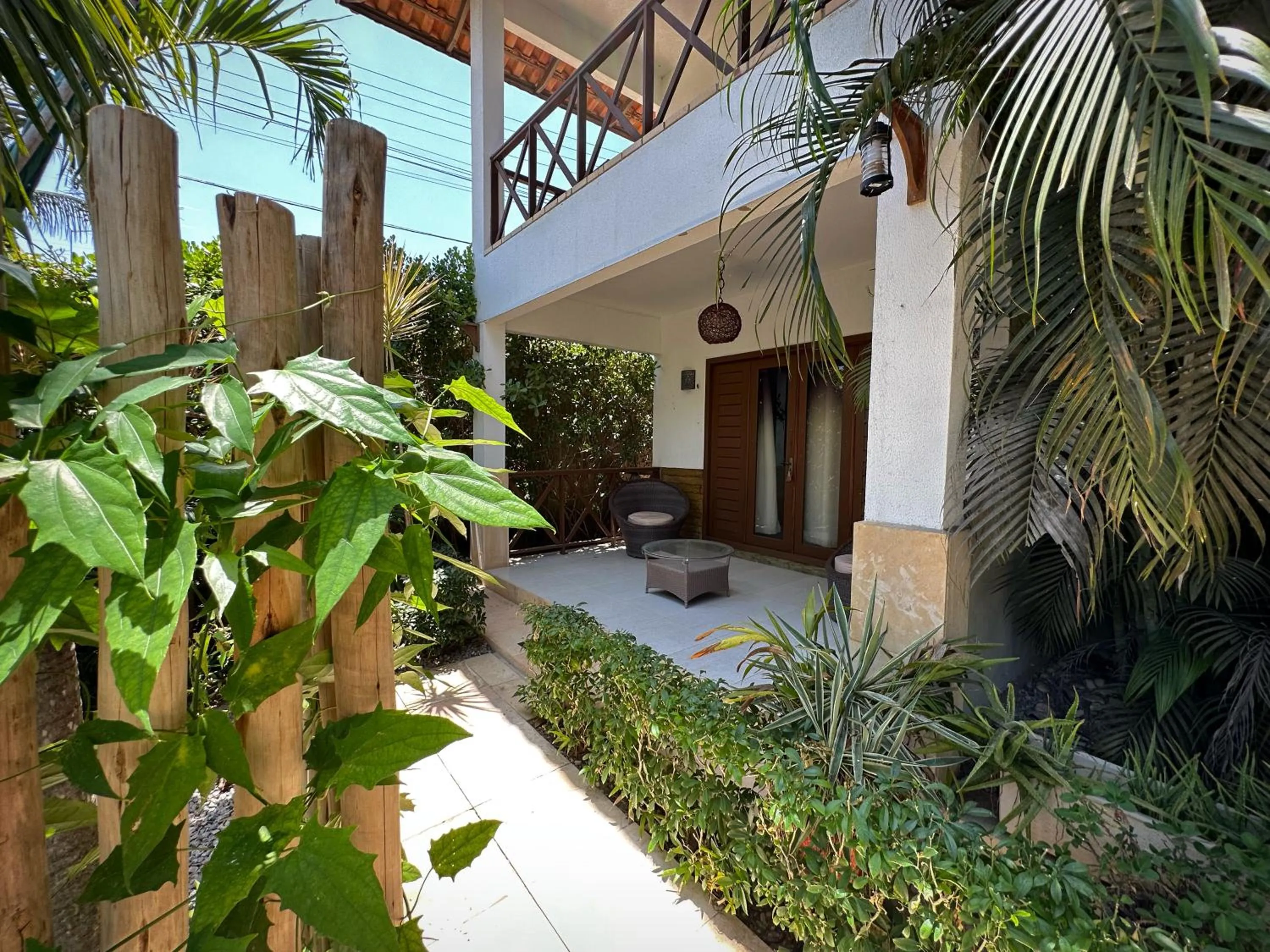 Balcony/Terrace in Pousada Oasis Paracuru