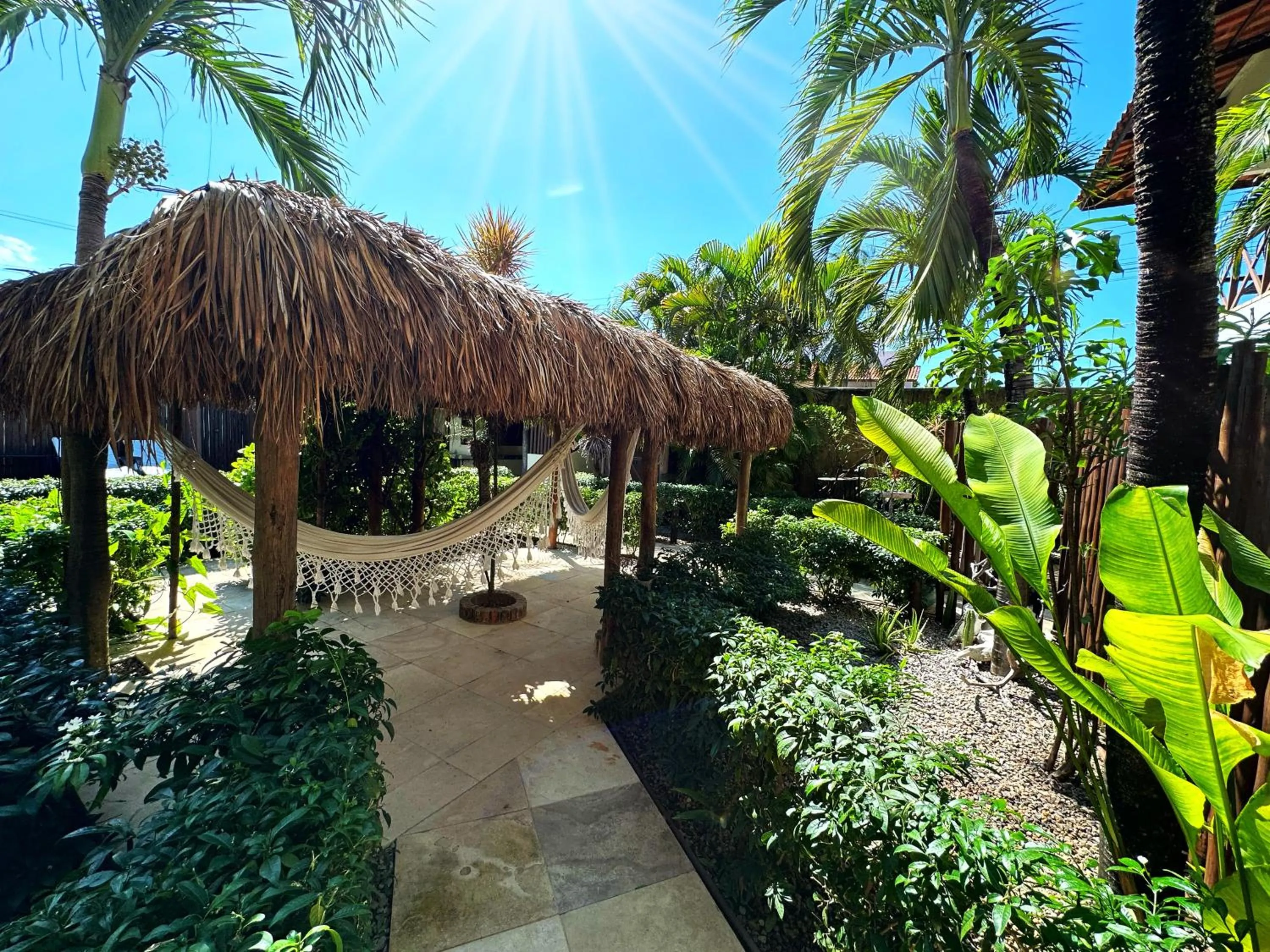 Garden in Pousada Oasis Paracuru