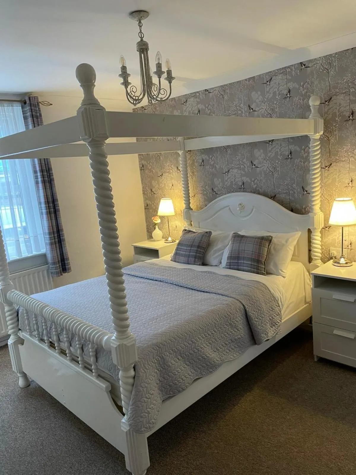 Bedroom, Bed in Hunters Meet