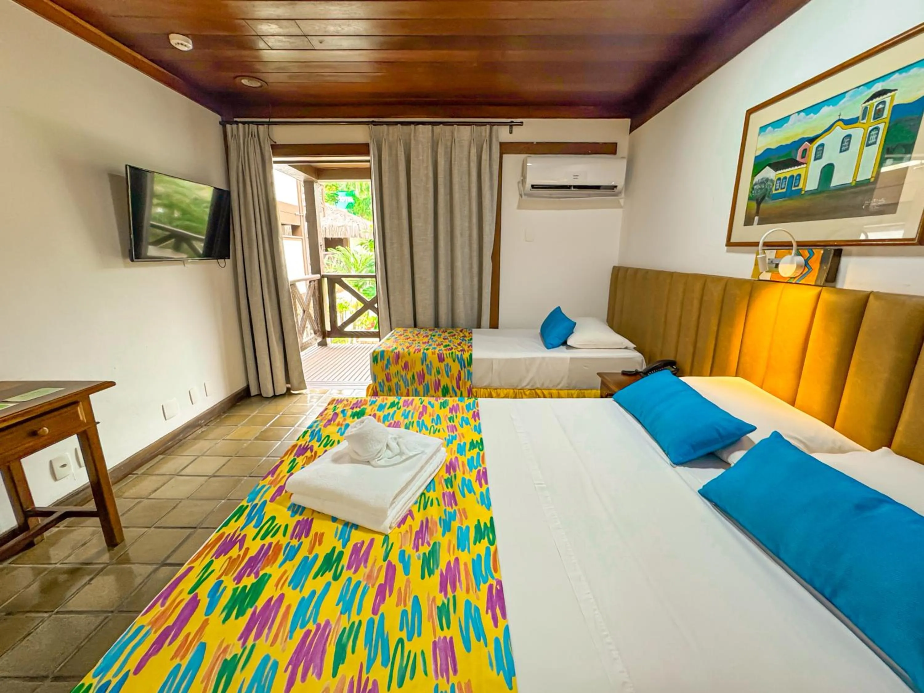 Bedroom, Bed in Hotel Nacional Inn Ubatuba - Praia das Toninhas