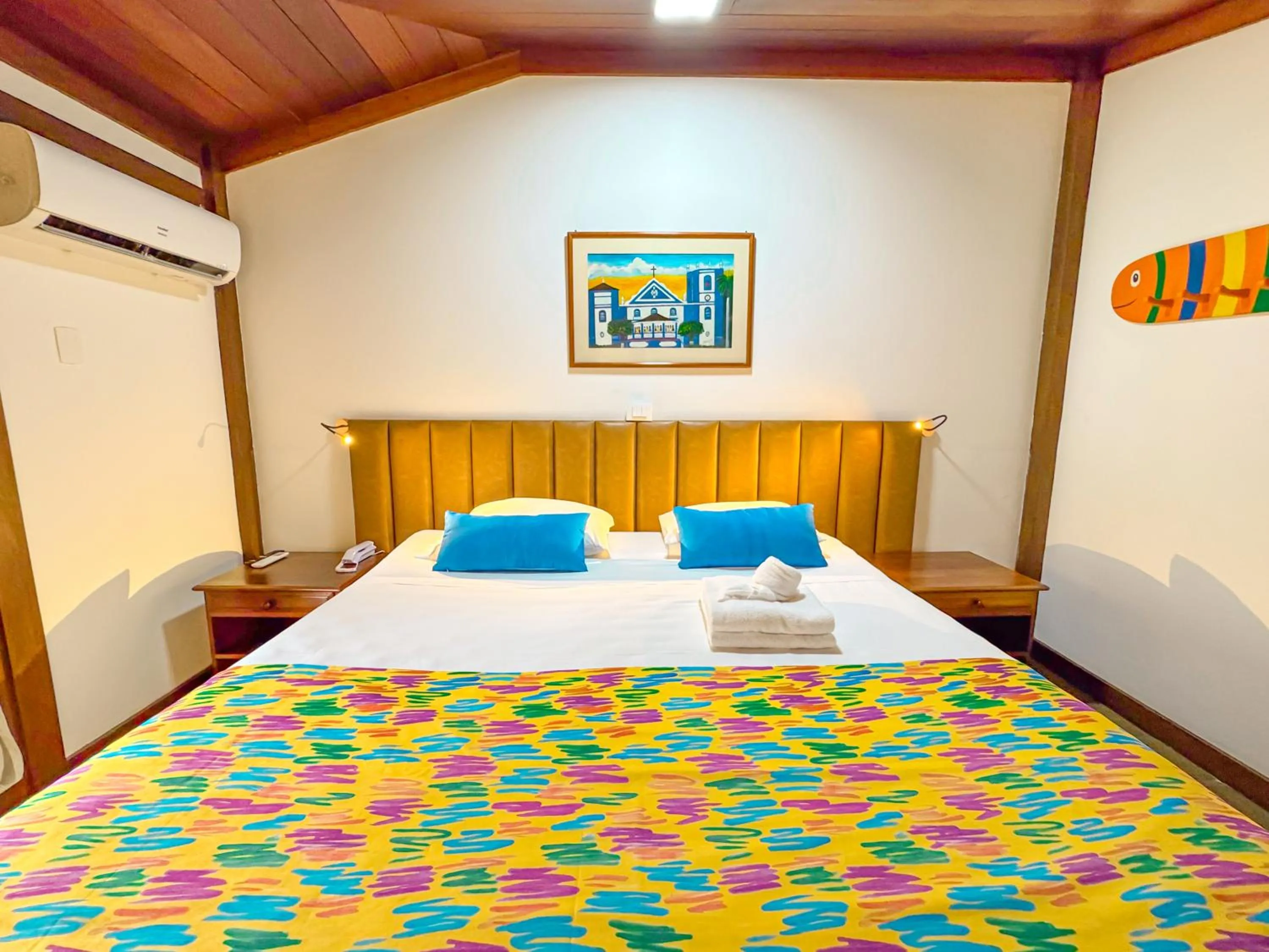 Bedroom, Bed in Hotel Nacional Inn Ubatuba - Praia das Toninhas