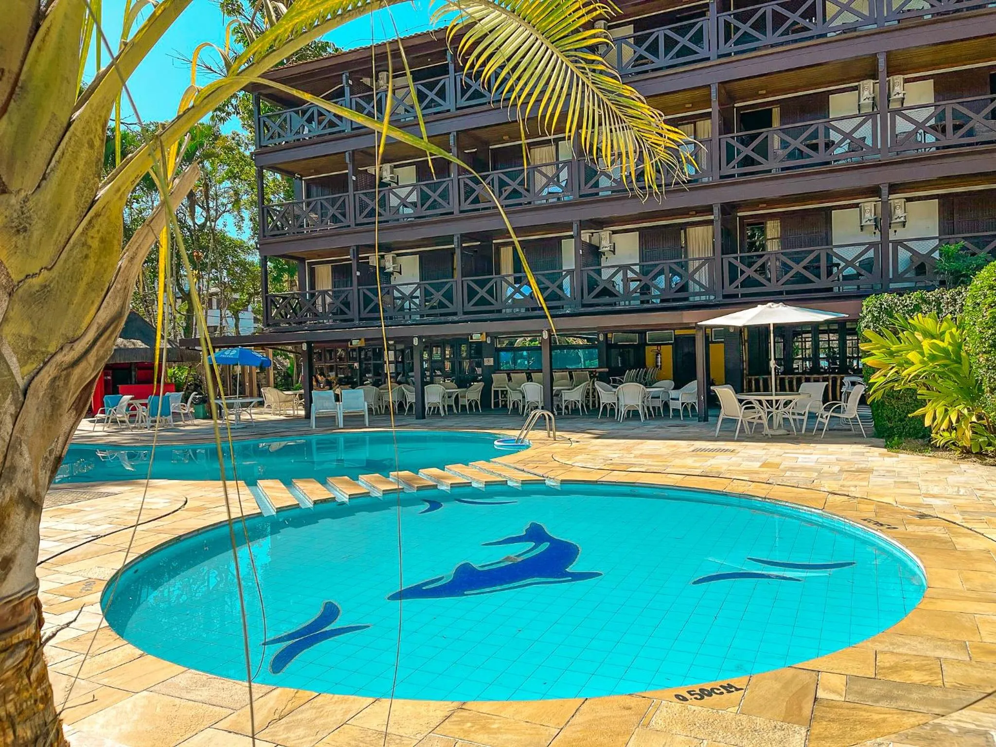 Swimming pool in Hotel Nacional Inn Ubatuba - Praia das Toninhas