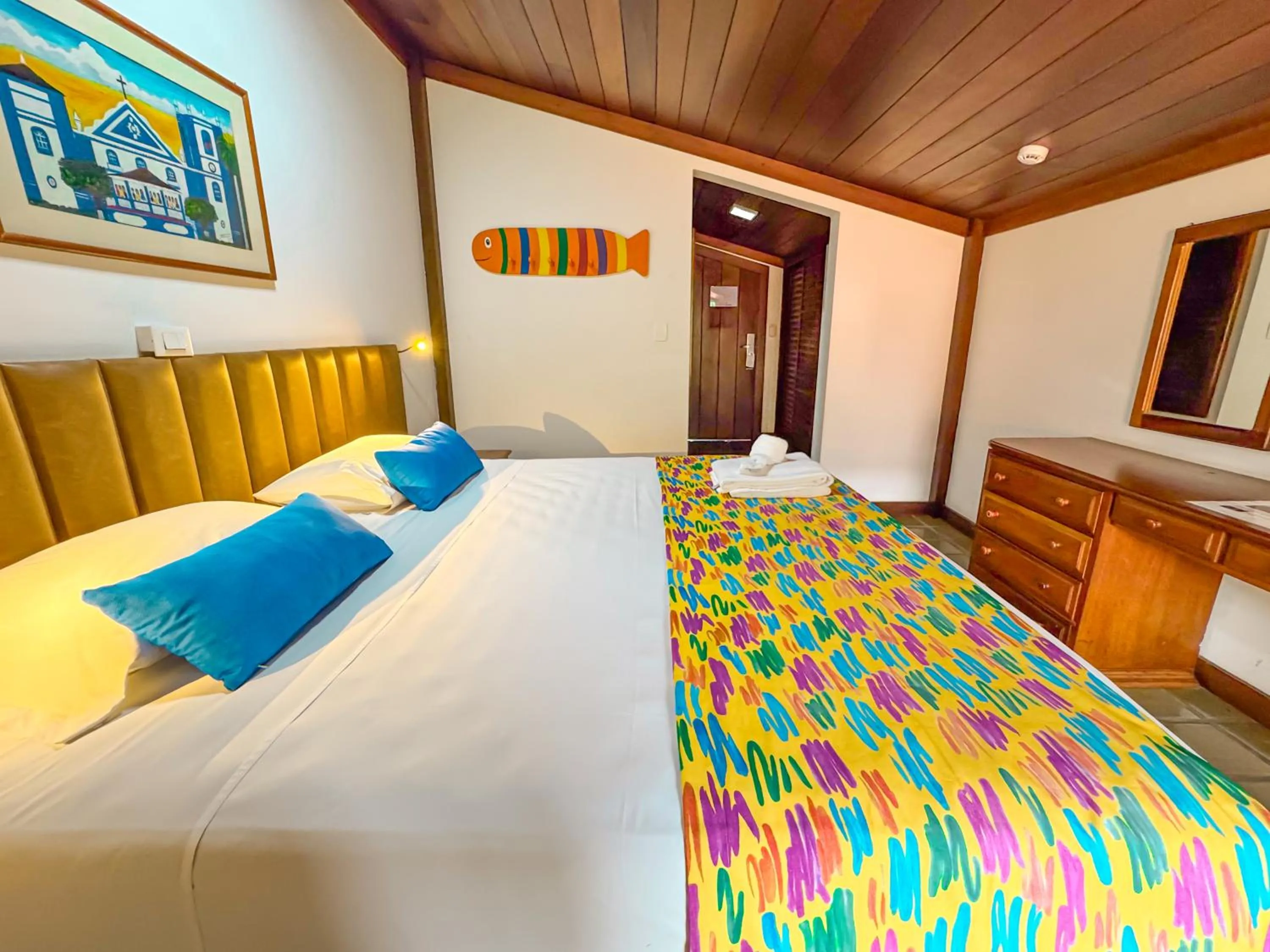 Bedroom, Bed in Hotel Nacional Inn Ubatuba - Praia das Toninhas