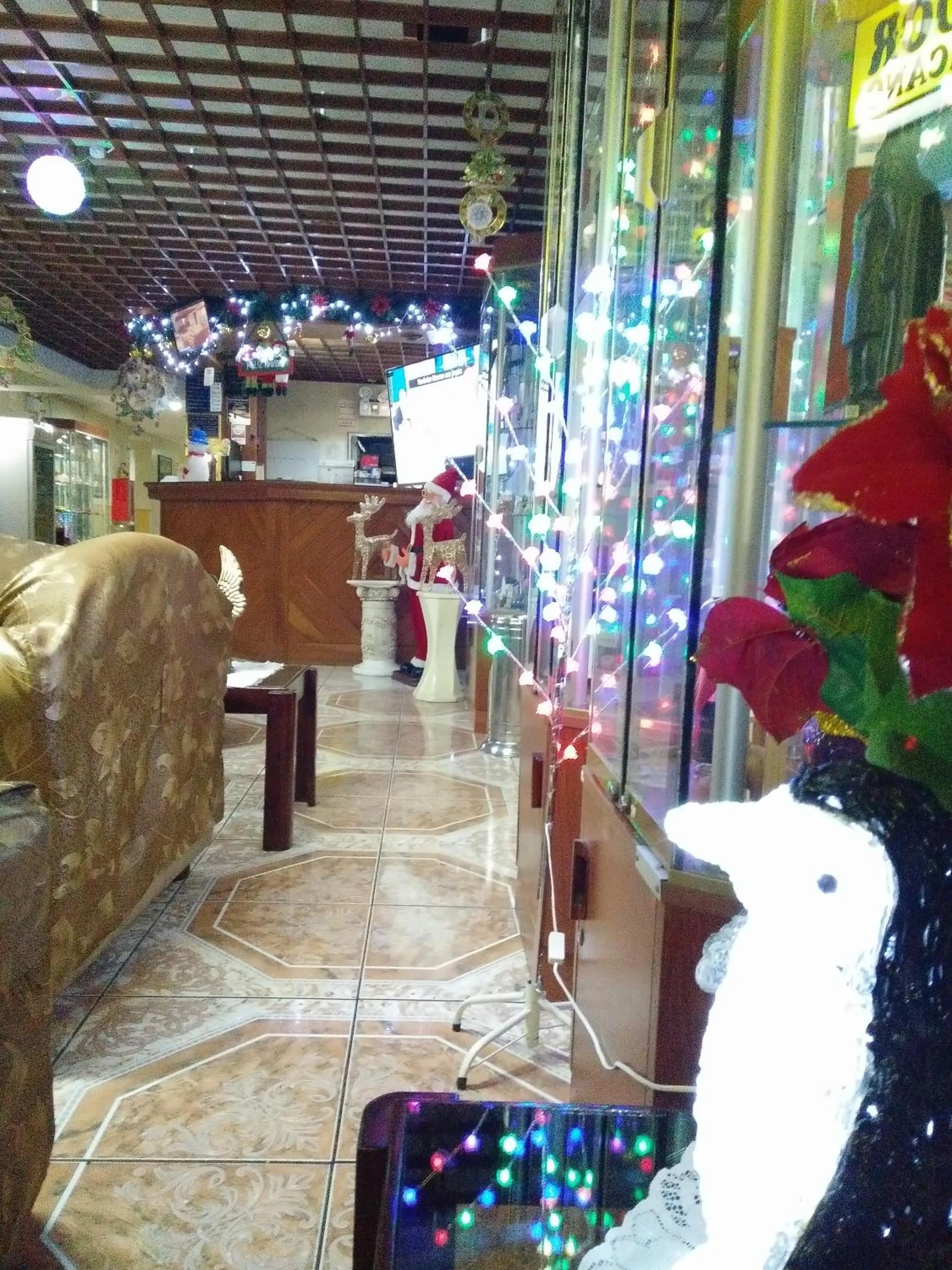 Communal lounge/ TV room in Hotel Panamericano