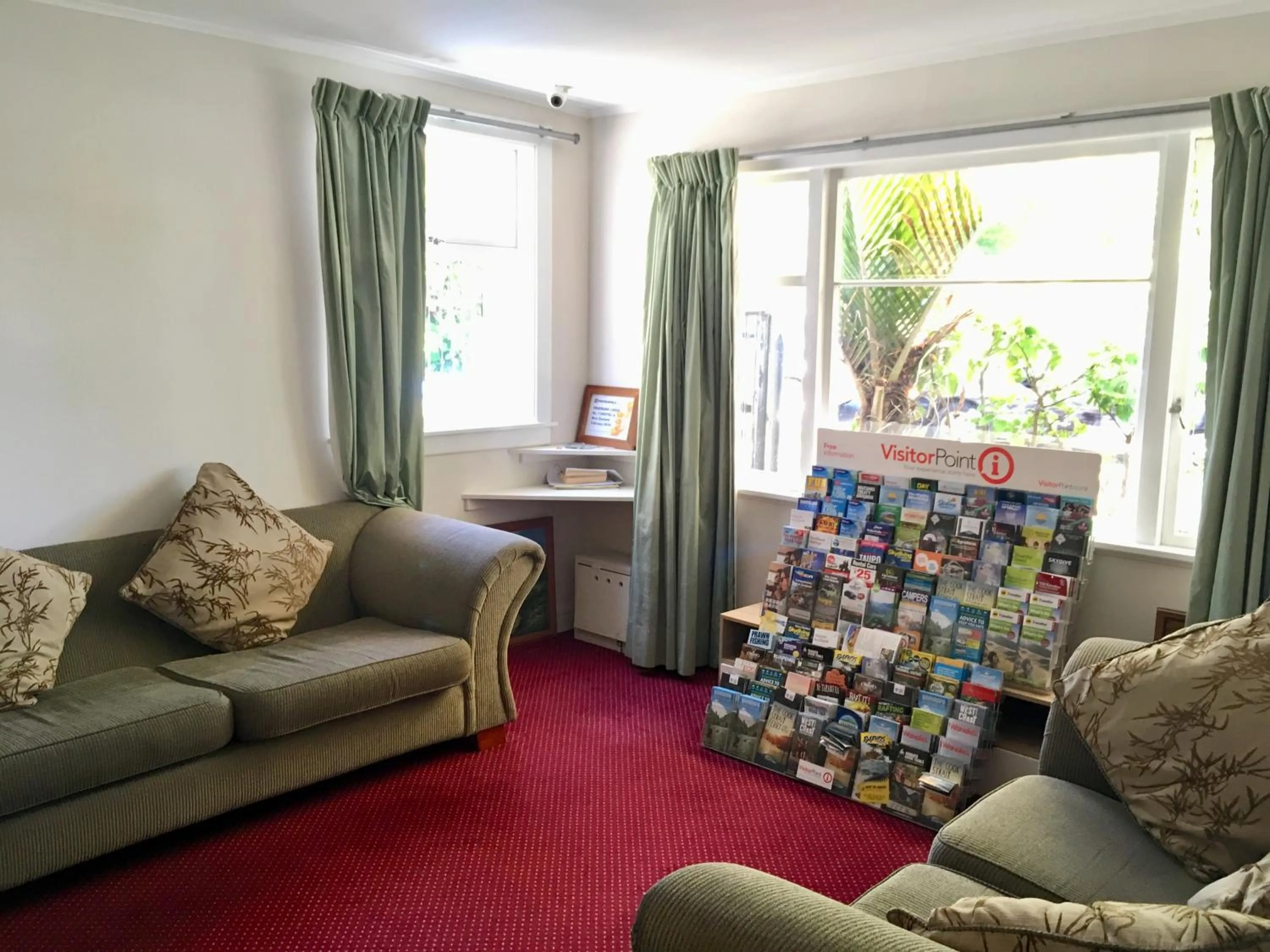 Seating Area in Freemans Backpackers