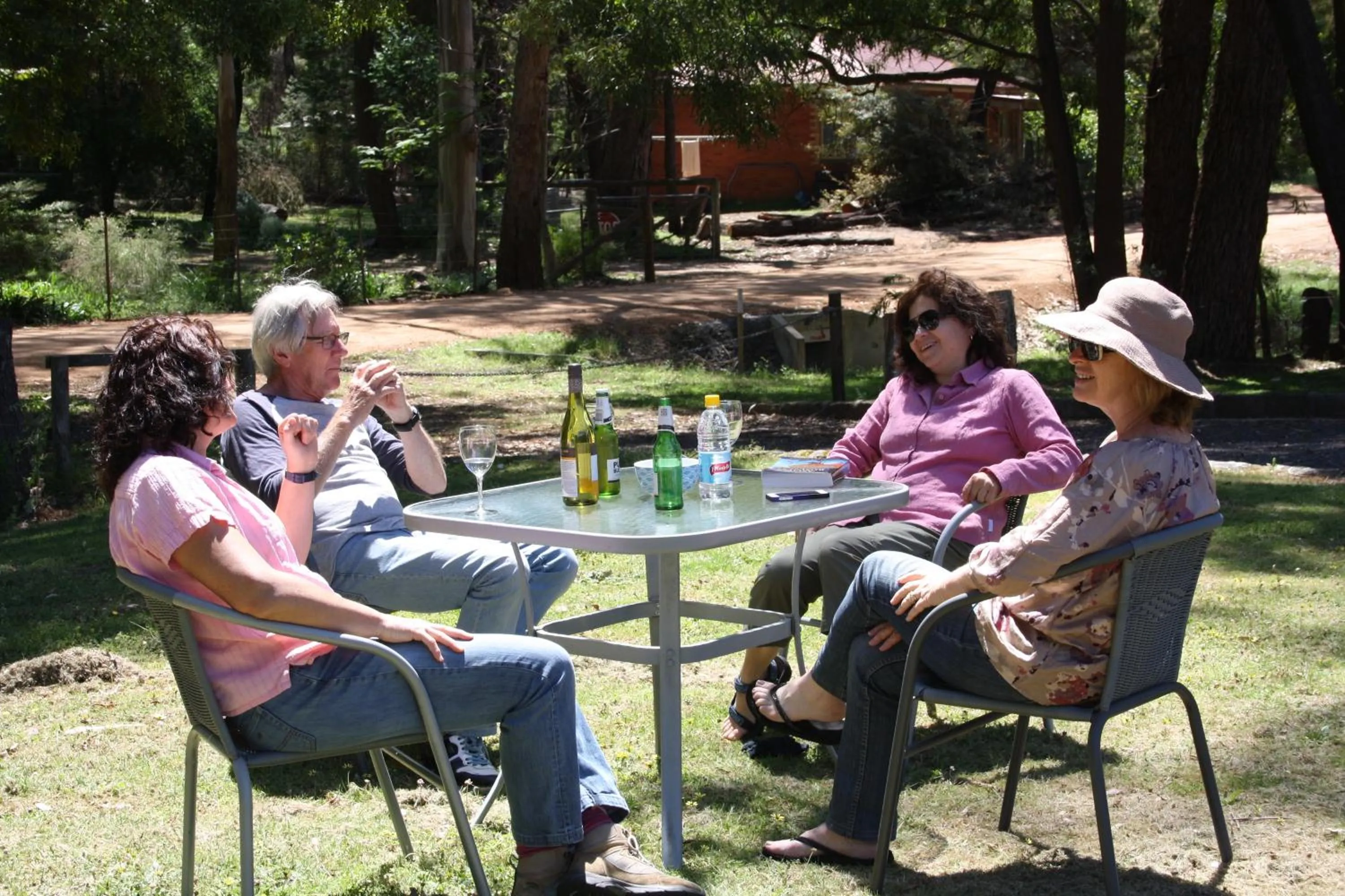 People in Gariwerd Motel