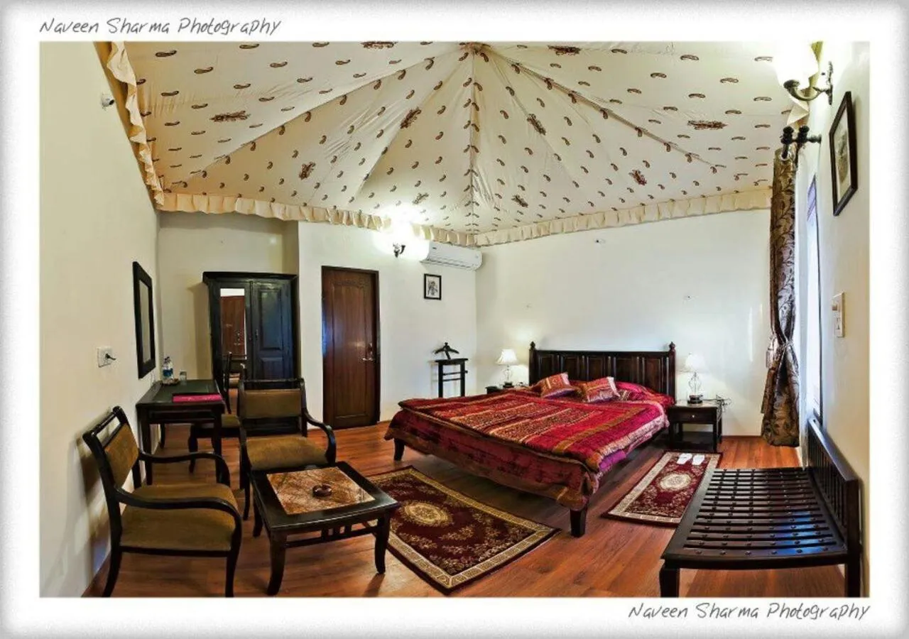 Bed in Lohana Village Resort