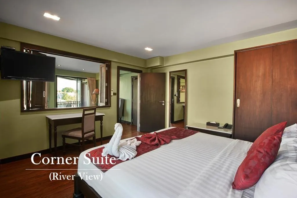 Bedroom, Bed in Baan Wanglang Riverside, Bangkok