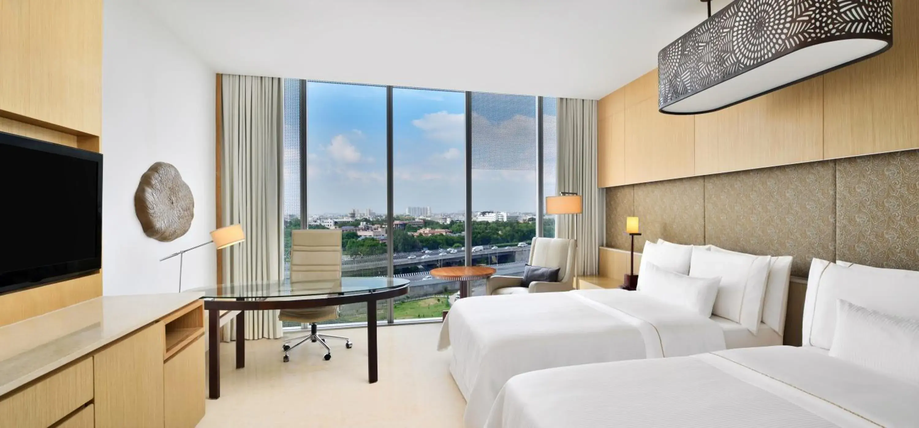Deluxe Twin Room City View - single occupancy in The Westin Gurgaon, New Delhi Deluxe Twin Room City View - single occupancy in The Westin Gurgaon, New Delhi