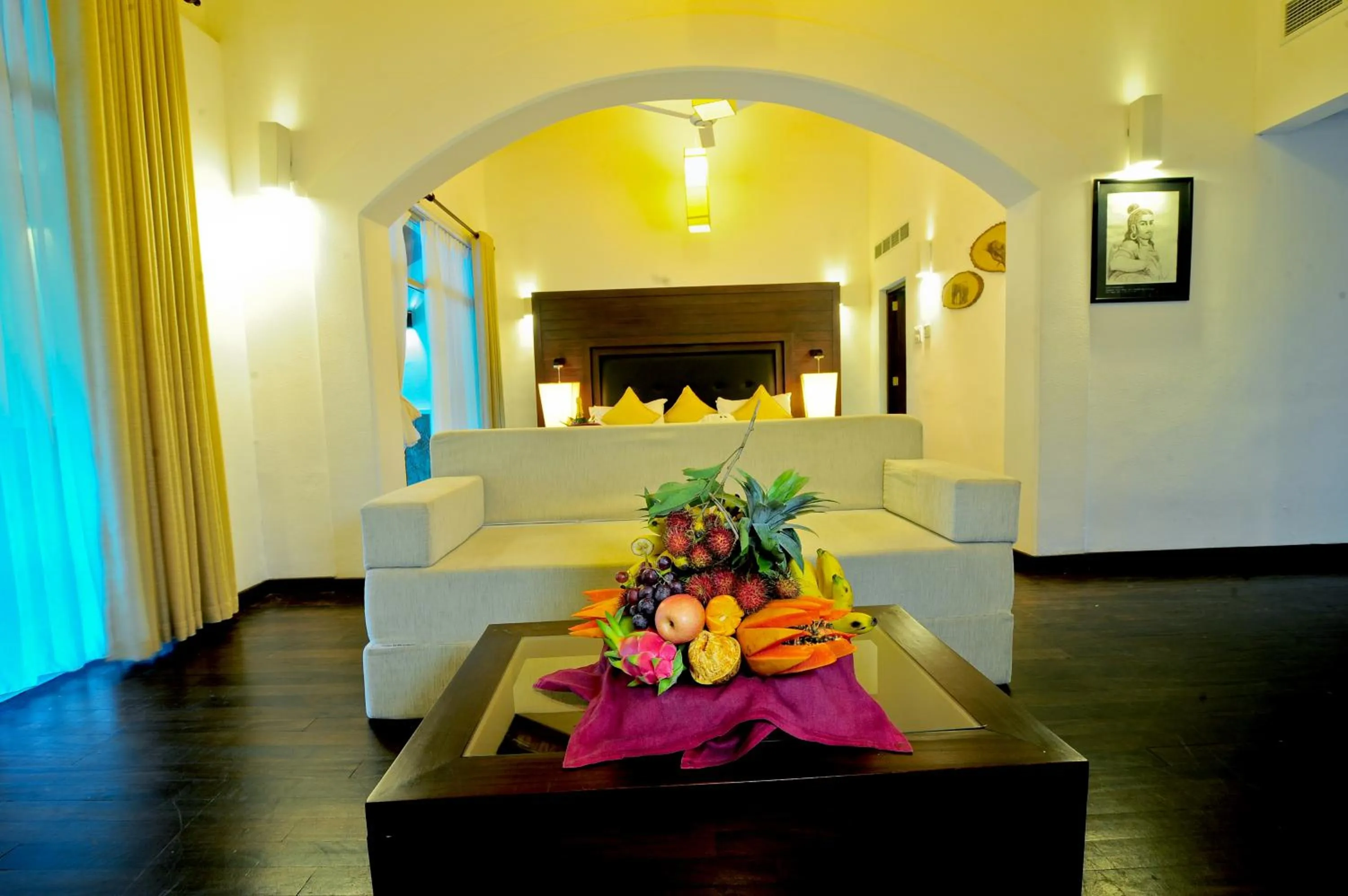 Seating area in Grand Udawalawe Safari Resort