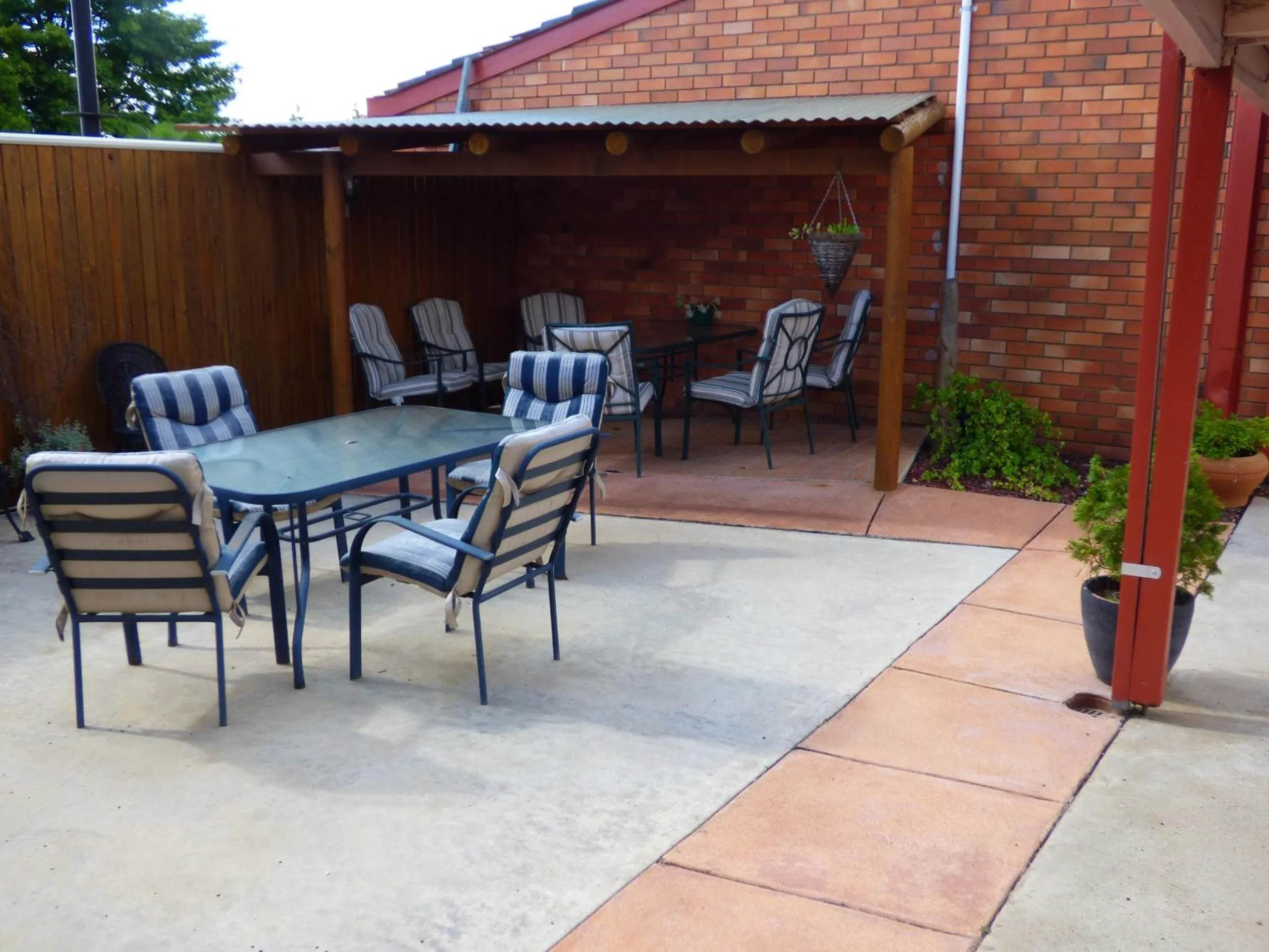 Balcony/Terrace in Anna Bella Motel Glen Innes