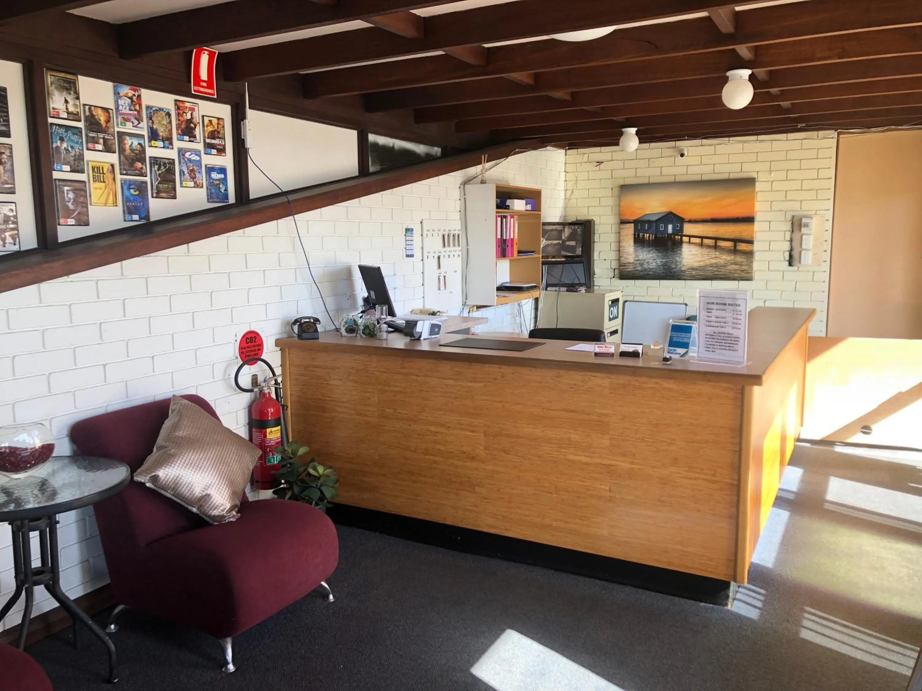 Seating area in Anna Bella Motel Glen Innes