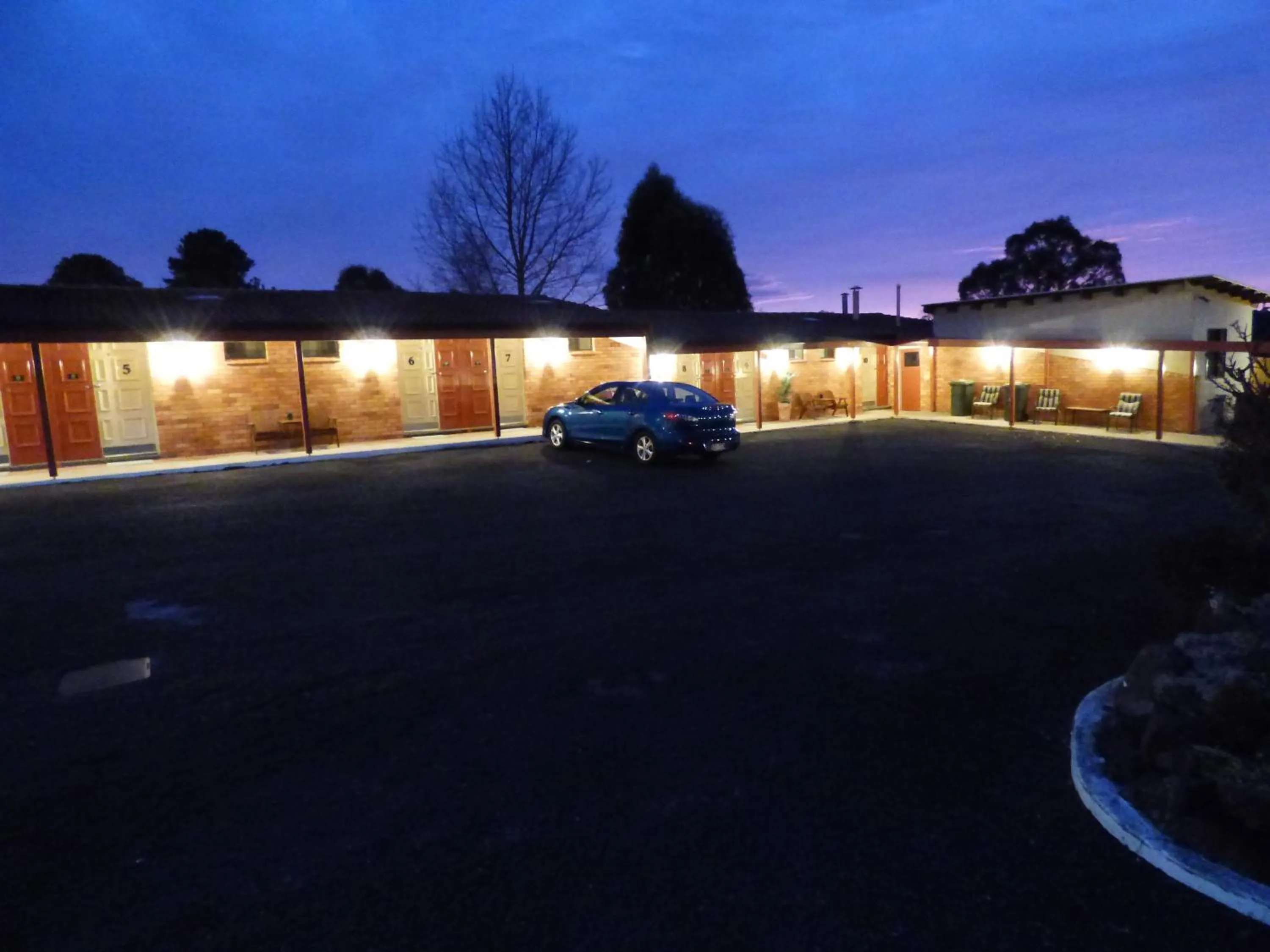 Night in Anna Bella Motel Glen Innes