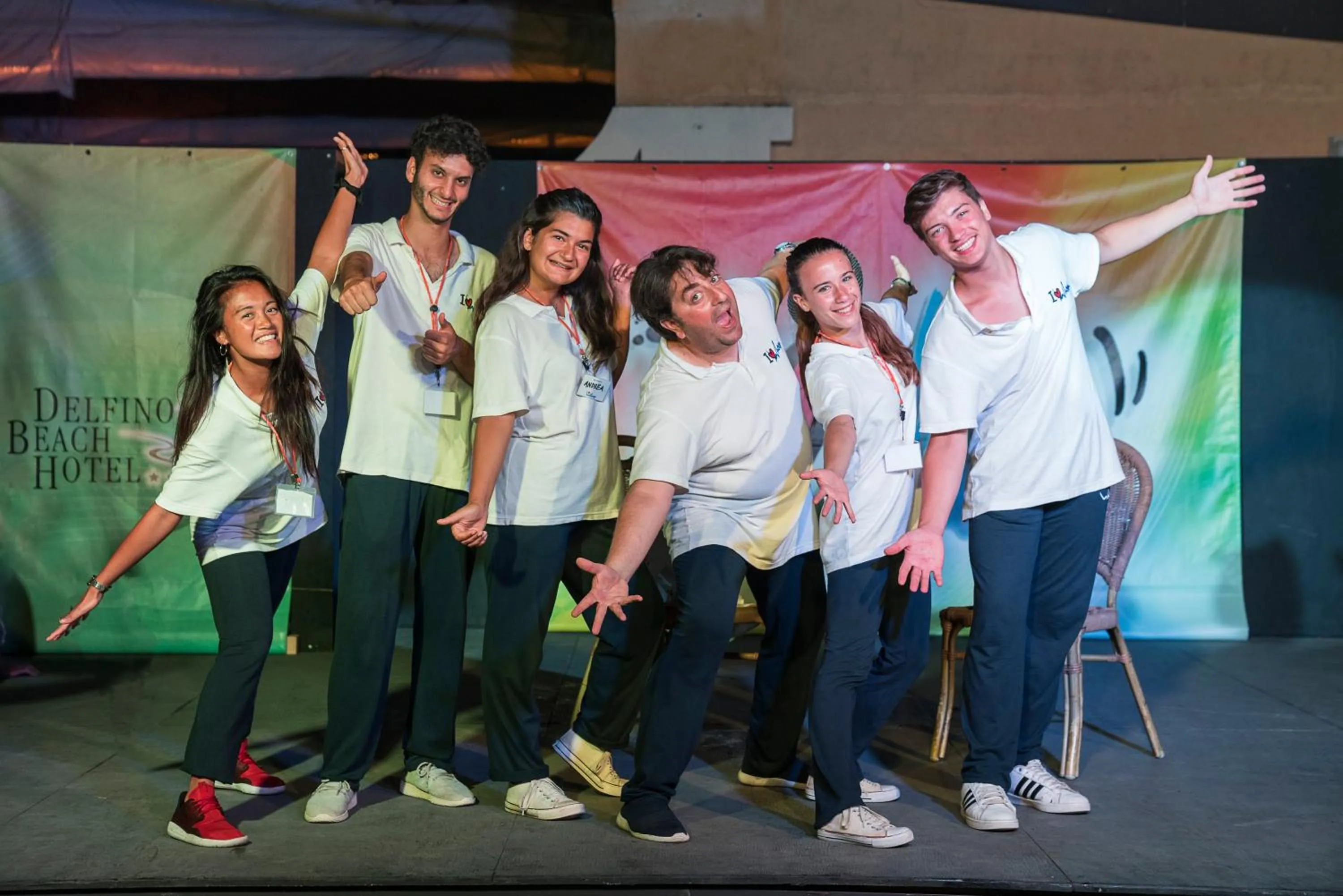 Staff in Delfino Beach Hotel