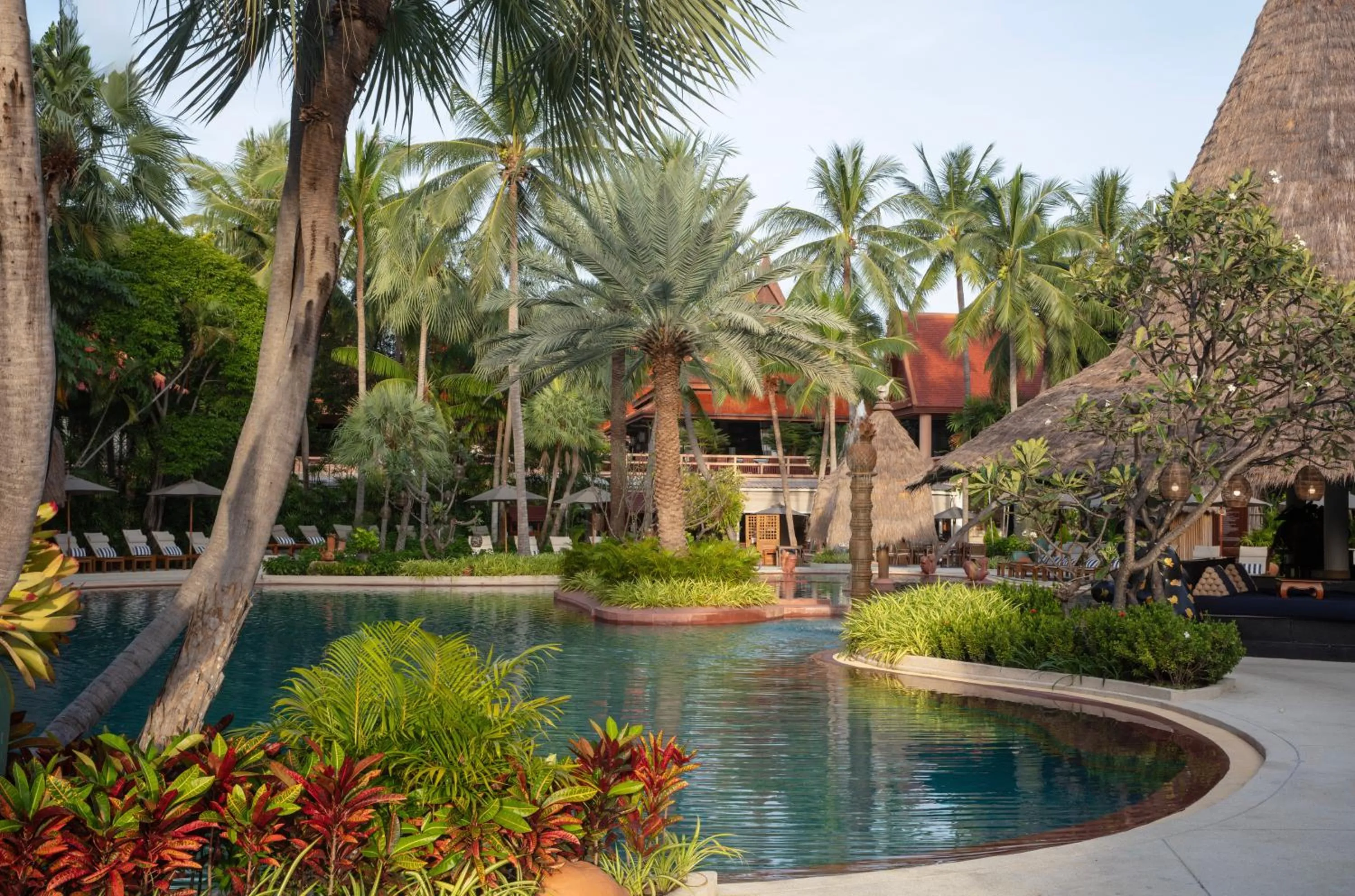Swimming pool in Anantara Hua Hin Resort