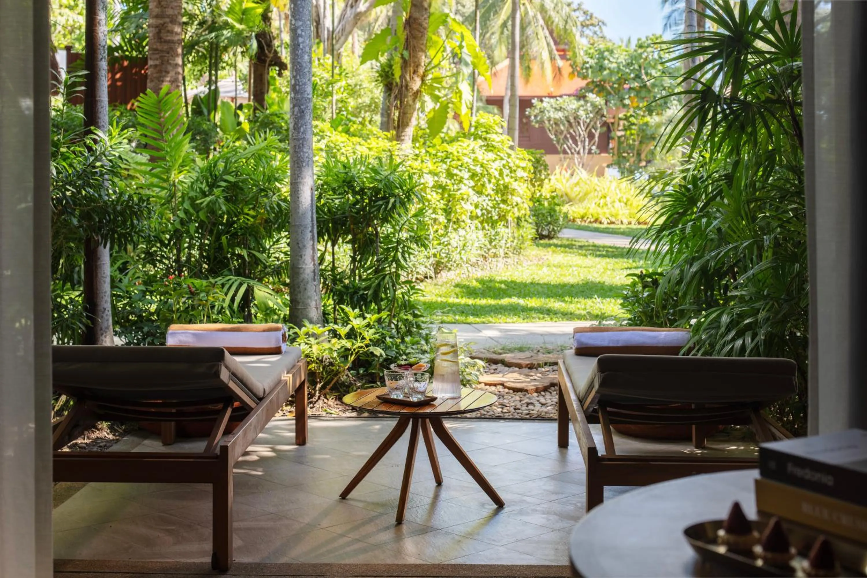 Garden view in Anantara Hua Hin Resort