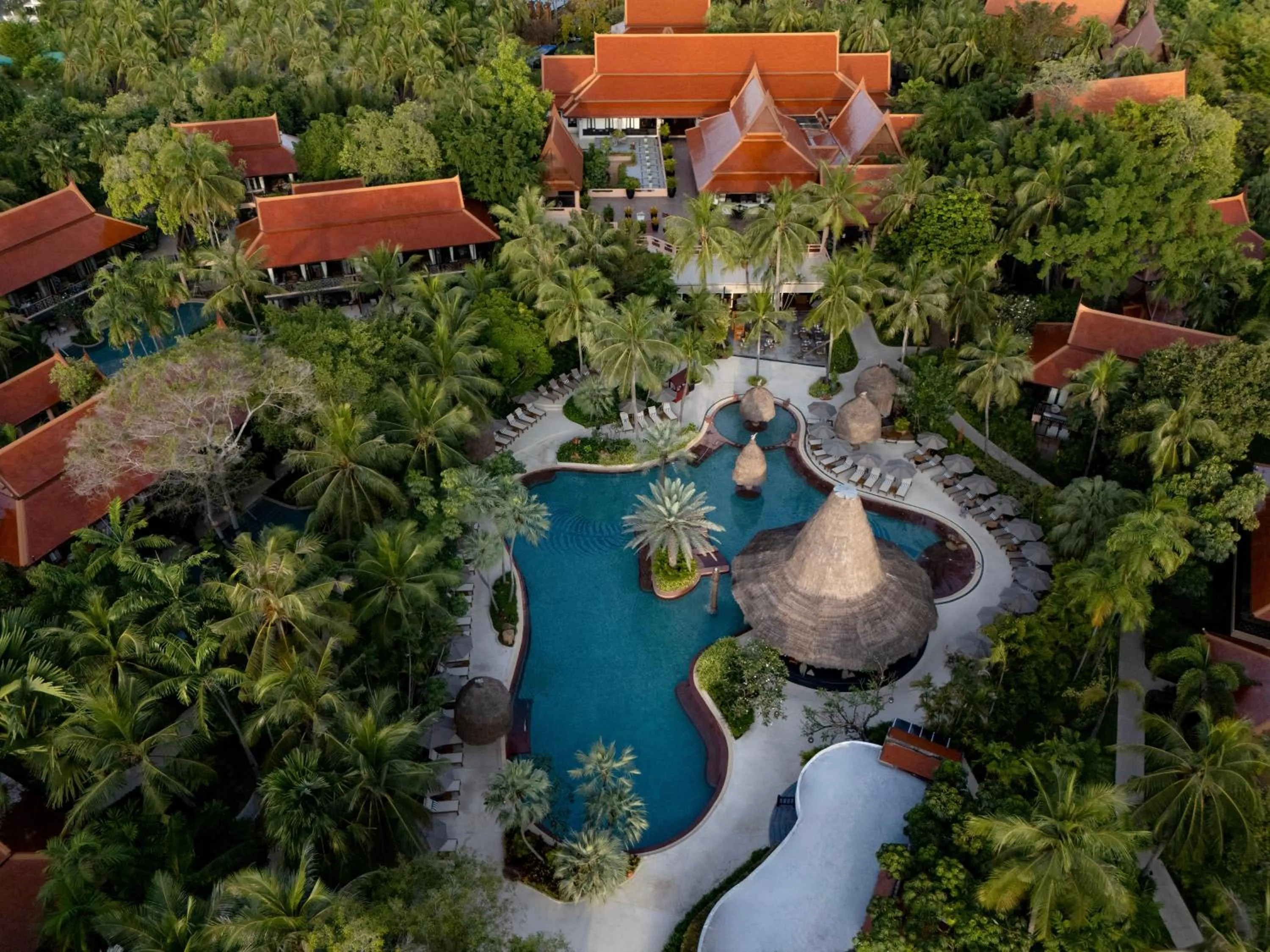 Bird's eye view in Anantara Hua Hin Resort