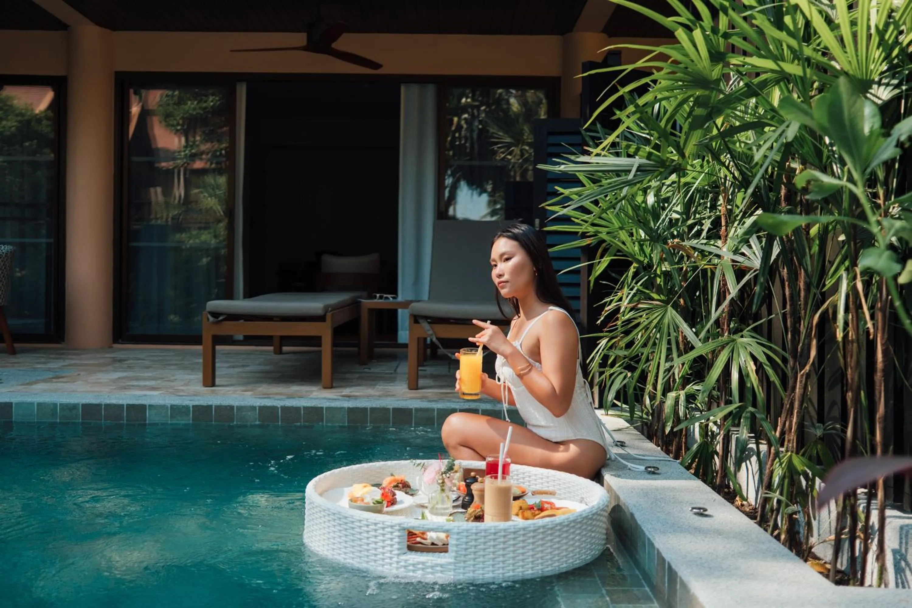 Pool view in Anantara Hua Hin Resort