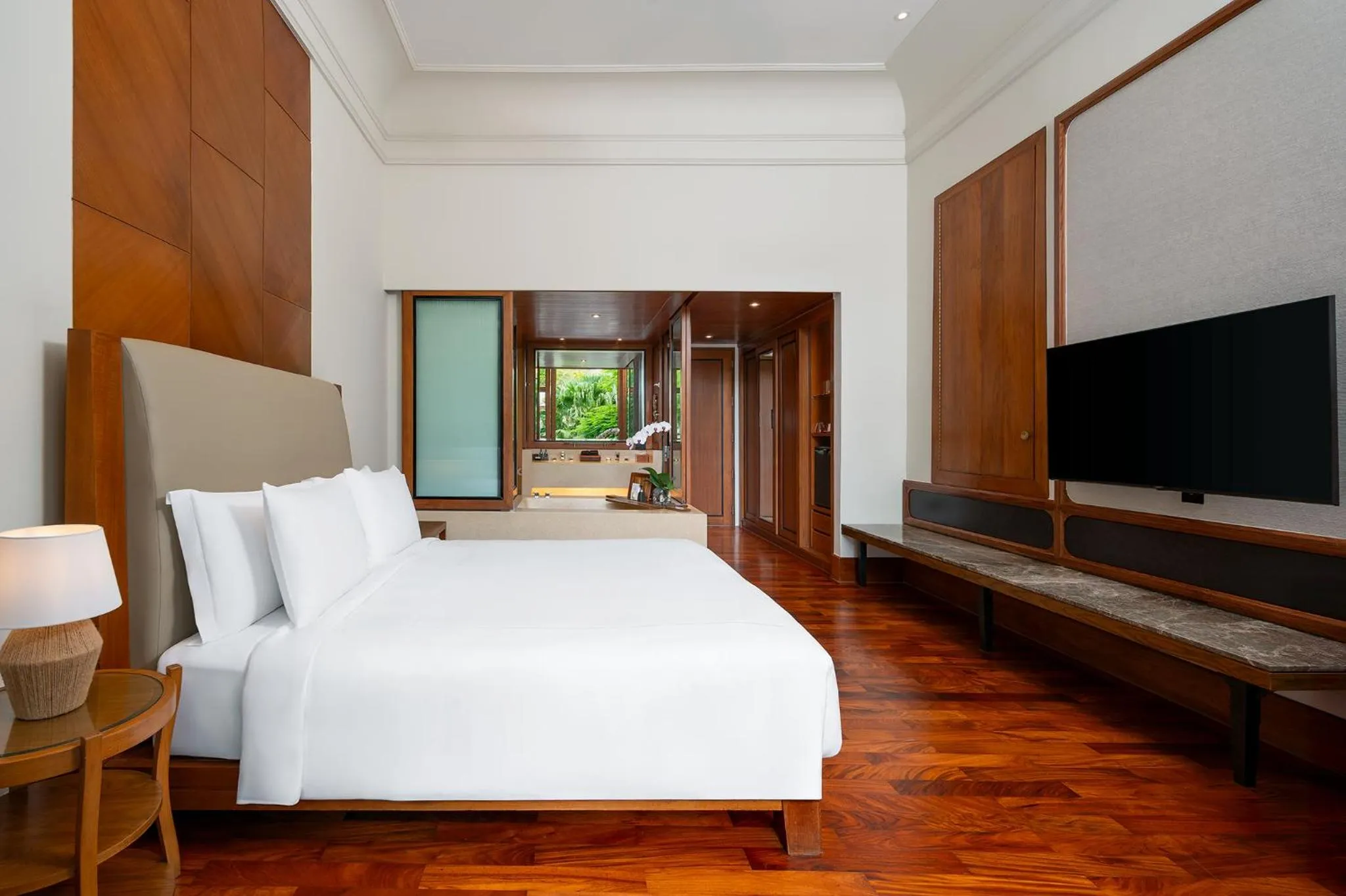 Bed in Anantara Hua Hin Resort