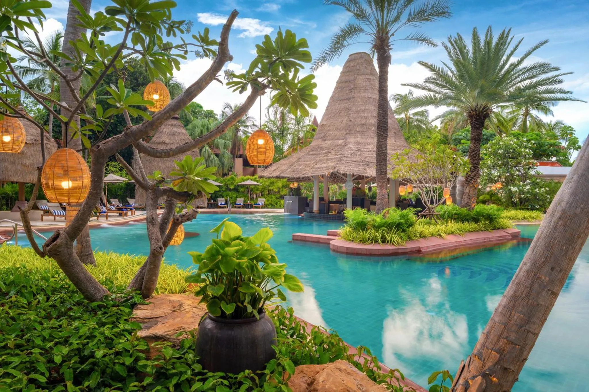 Swimming pool in Anantara Hua Hin Resort