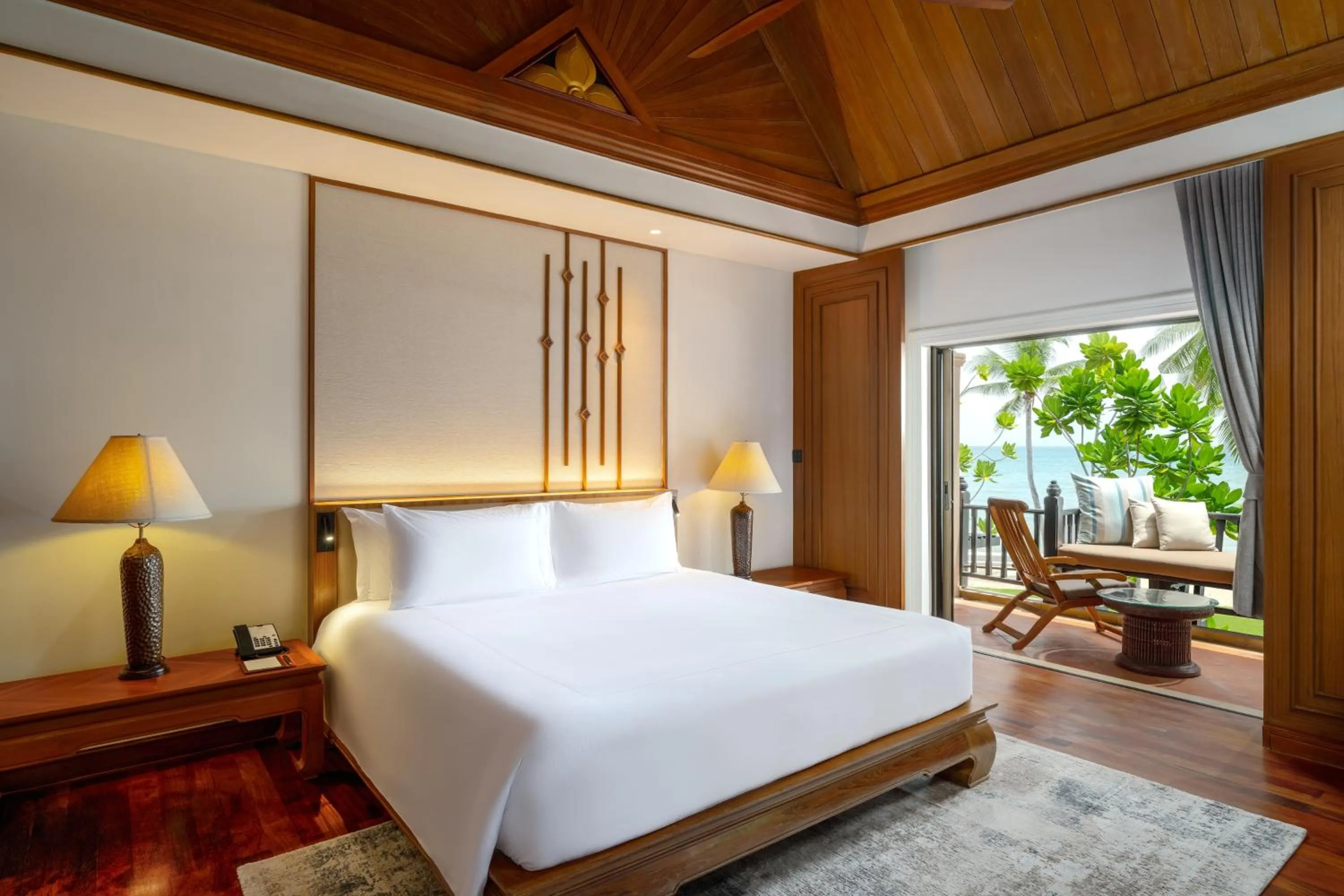 Bedroom, Bed in Anantara Hua Hin Resort