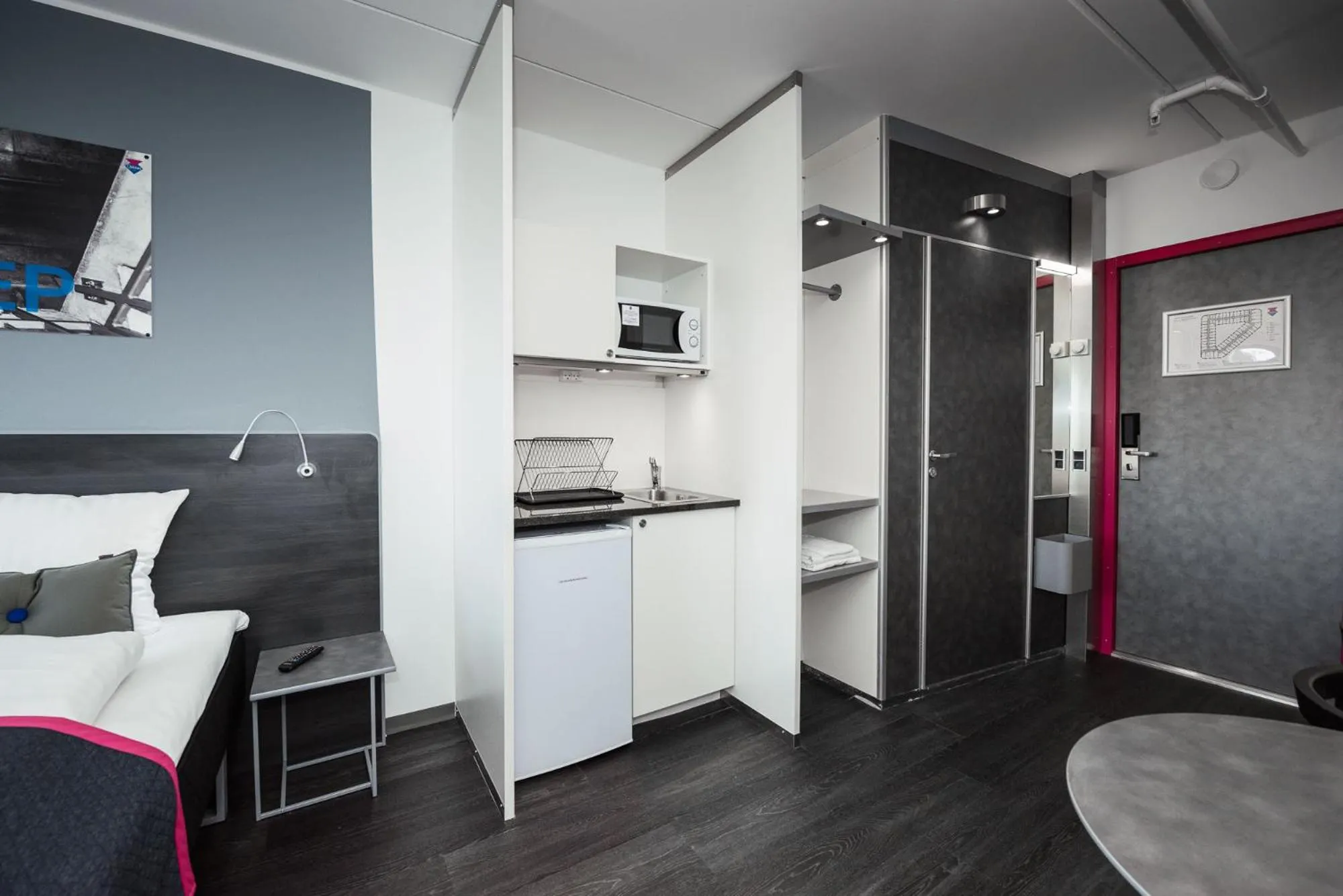 Kitchen or kitchenette, Bed in Cabinn Copenhagen
