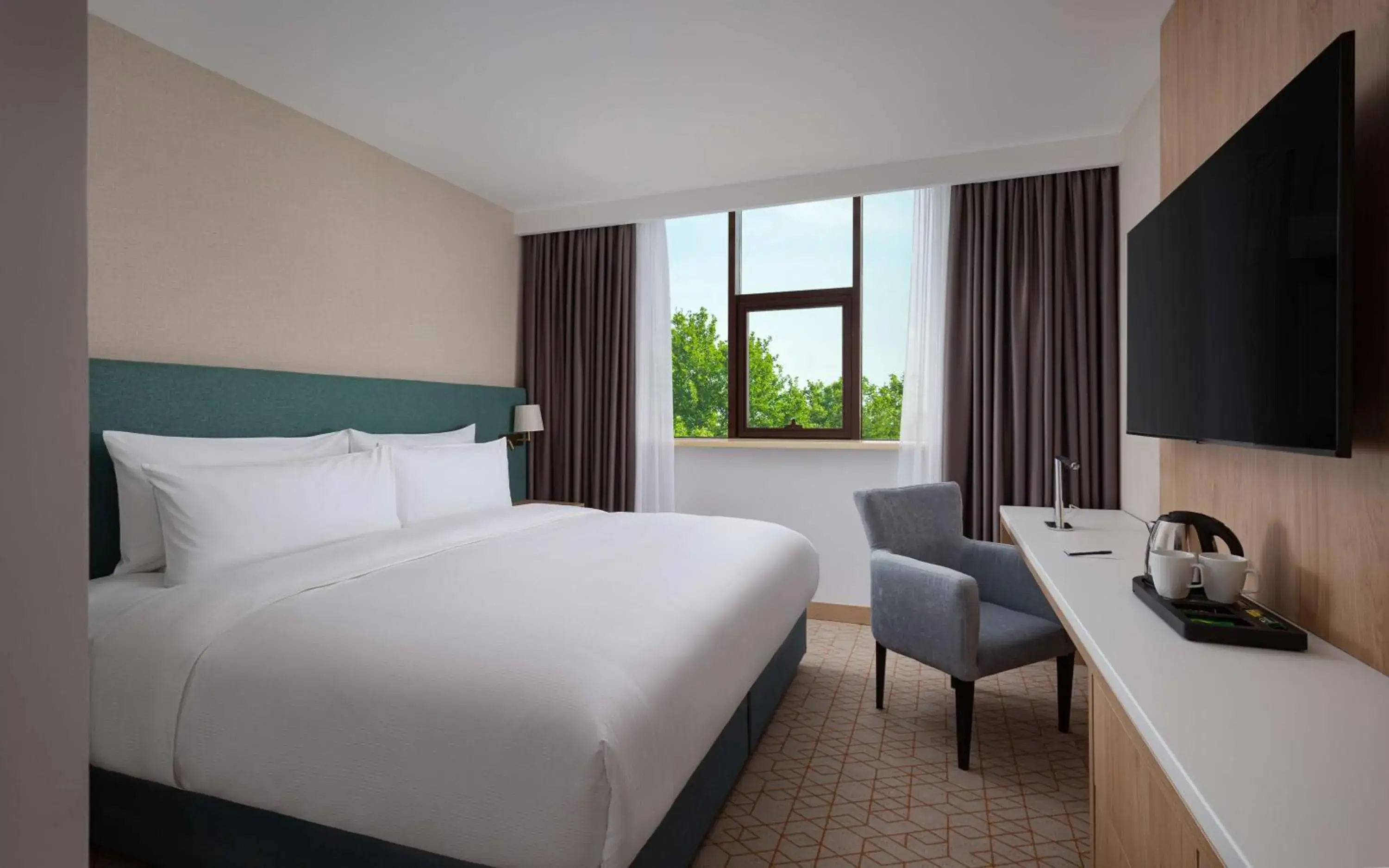 King Guest Room in DoubleTree by Hilton Shymkent King Guest Room in DoubleTree by Hilton Shymkent