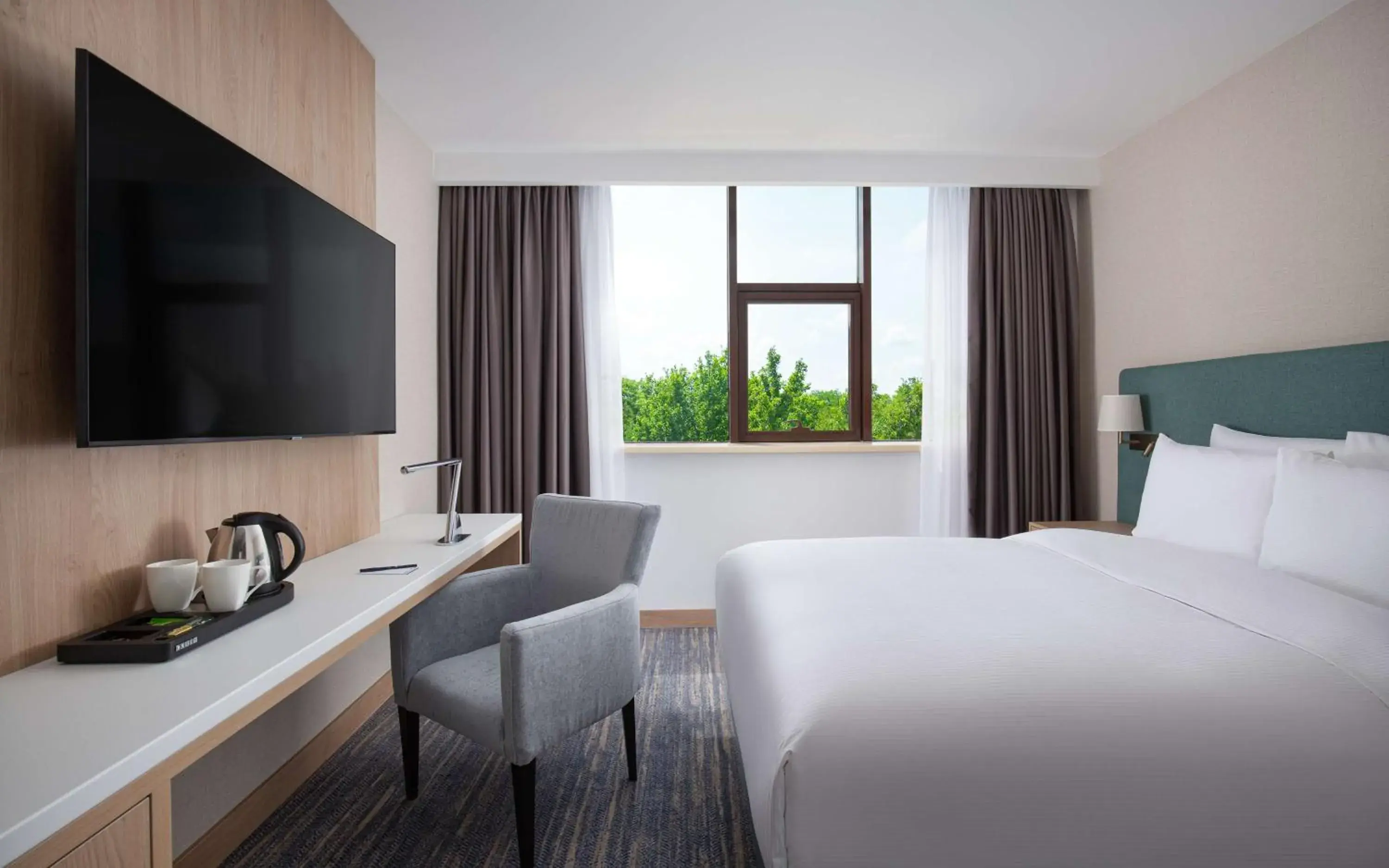 Queen Room with City View in DoubleTree by Hilton Shymkent Queen Room with City View in DoubleTree by Hilton Shymkent