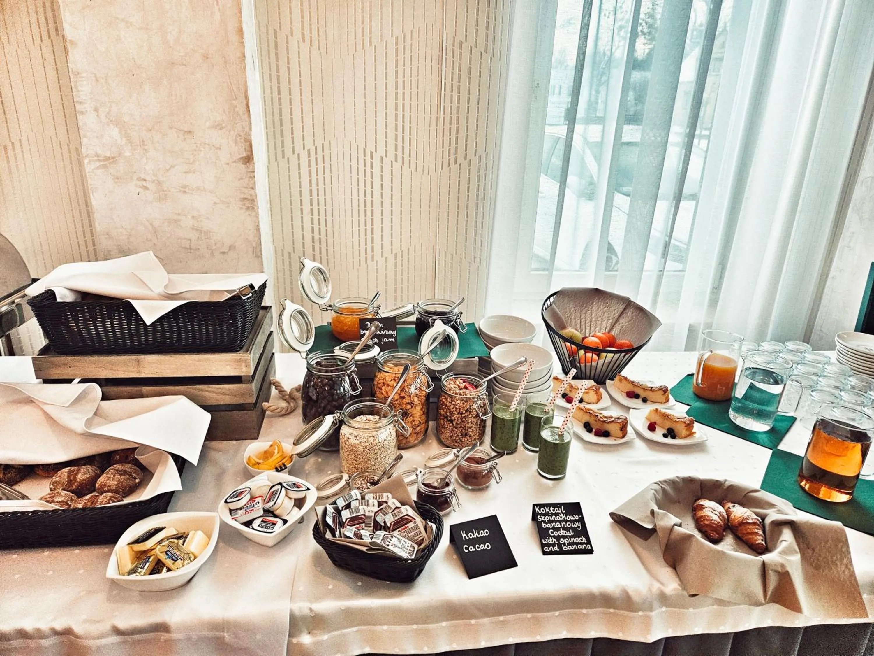 Breakfast in Hotel Max