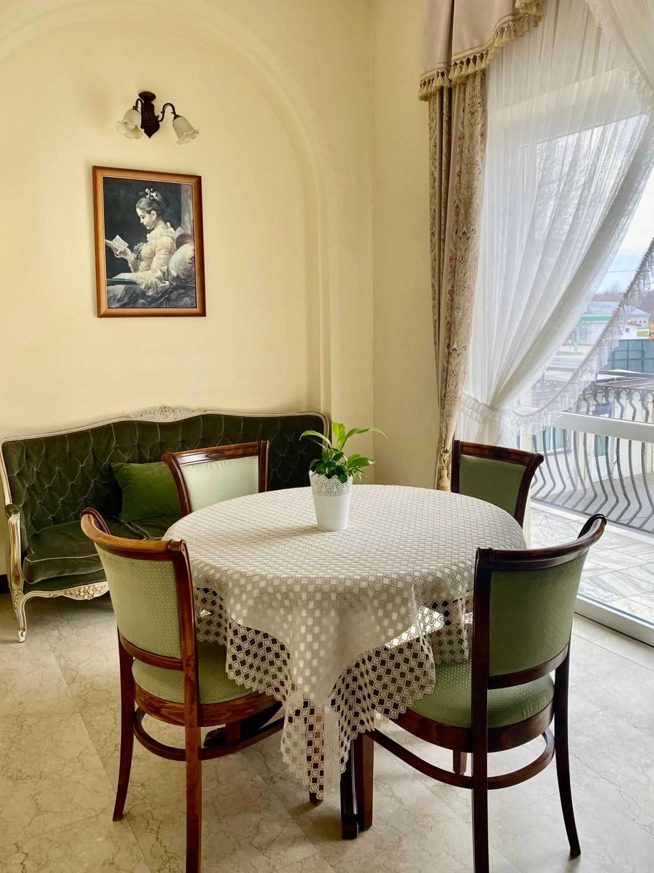 Living room in Hotel Mateo