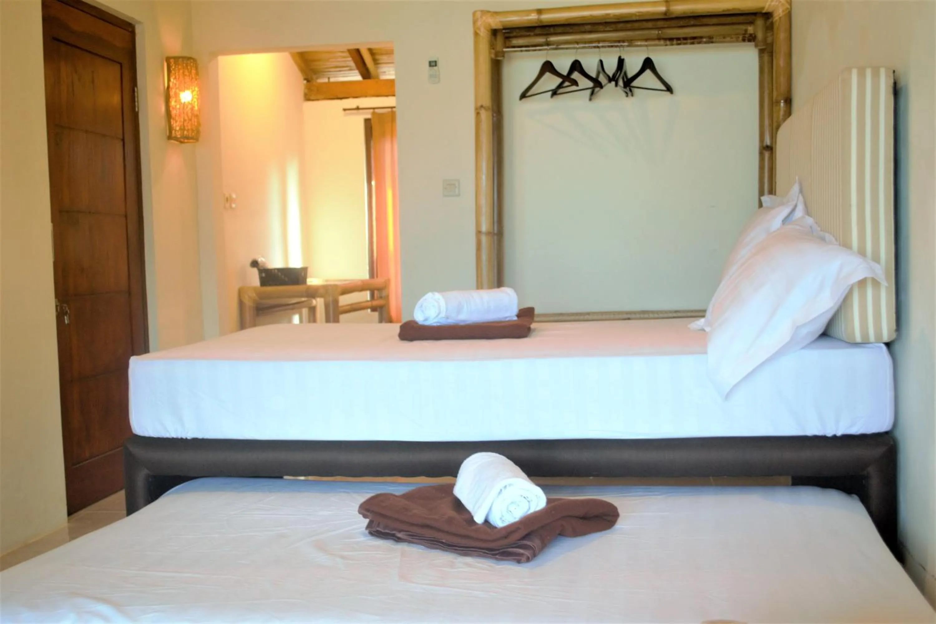 Bed in Alden Beach House