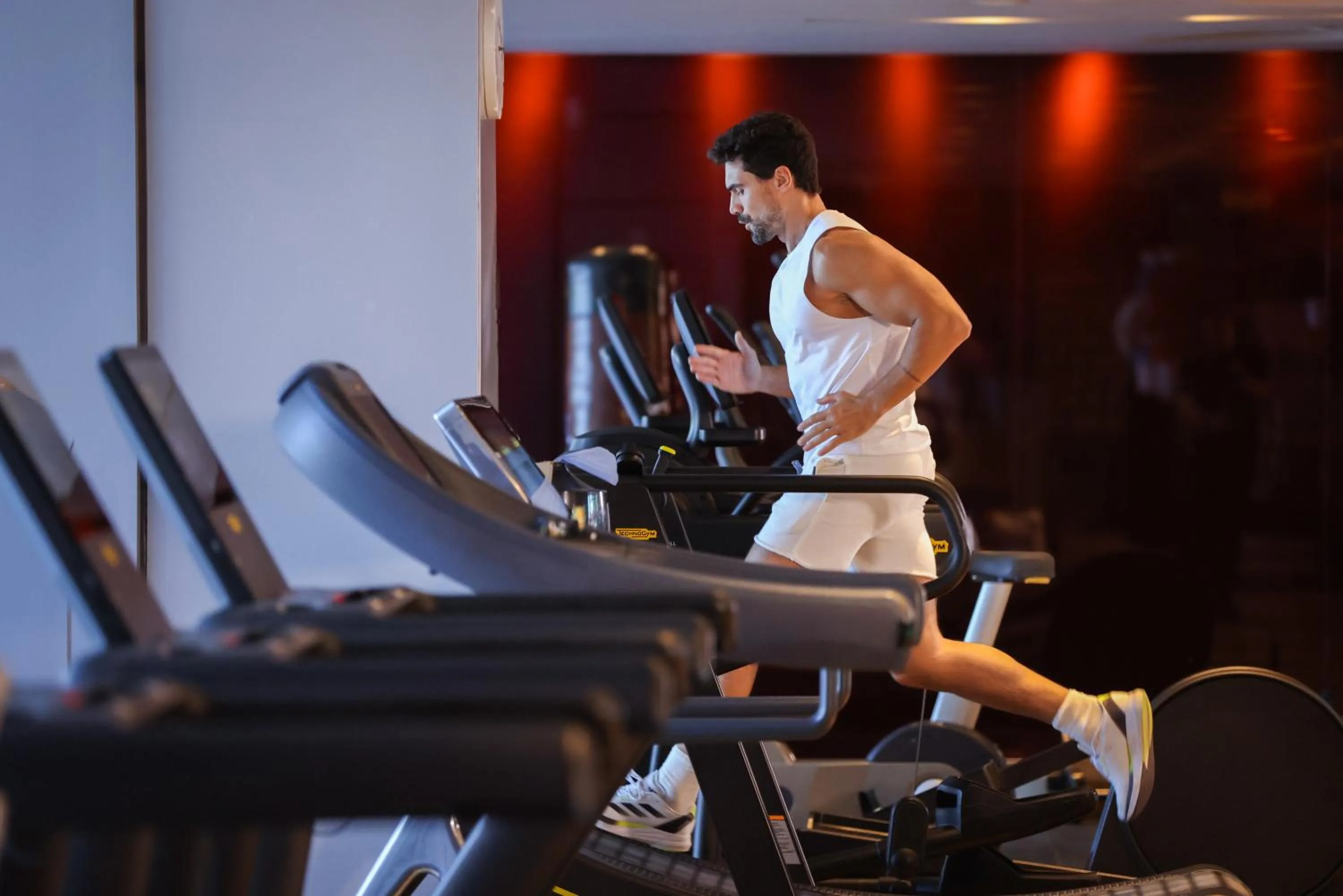 Fitness centre/facilities in Park Rotana Abu Dhabi