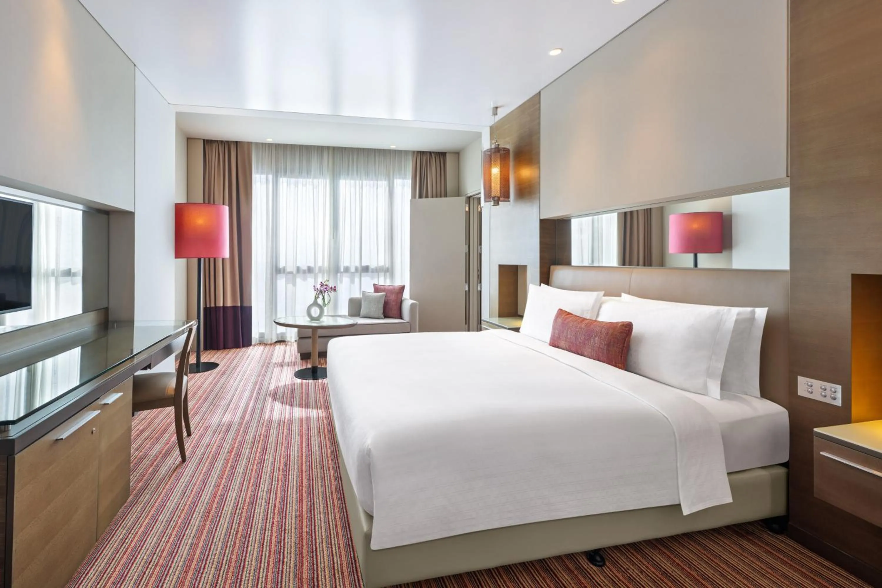 Bed in Park Rotana Abu Dhabi