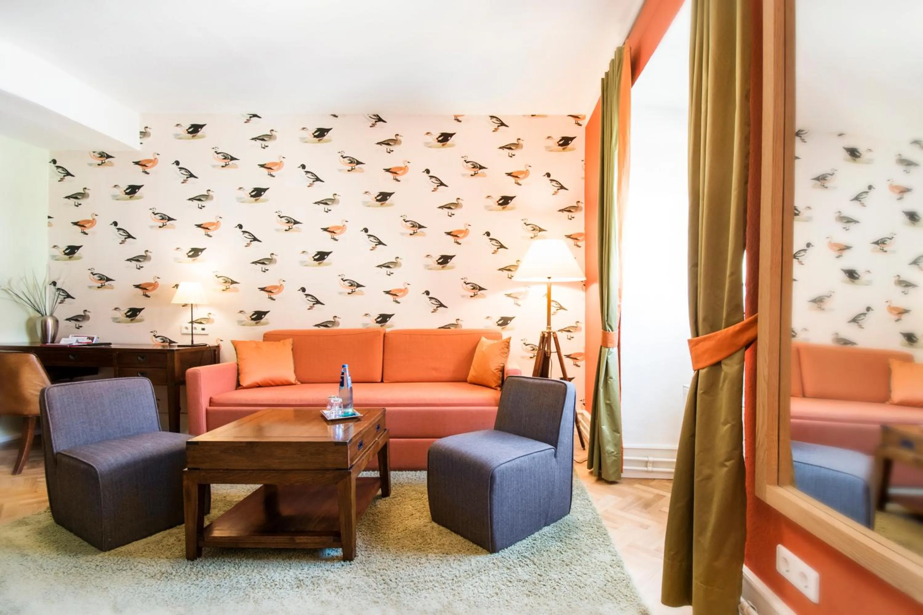 Living room in Romantik Hotel Barbarossa