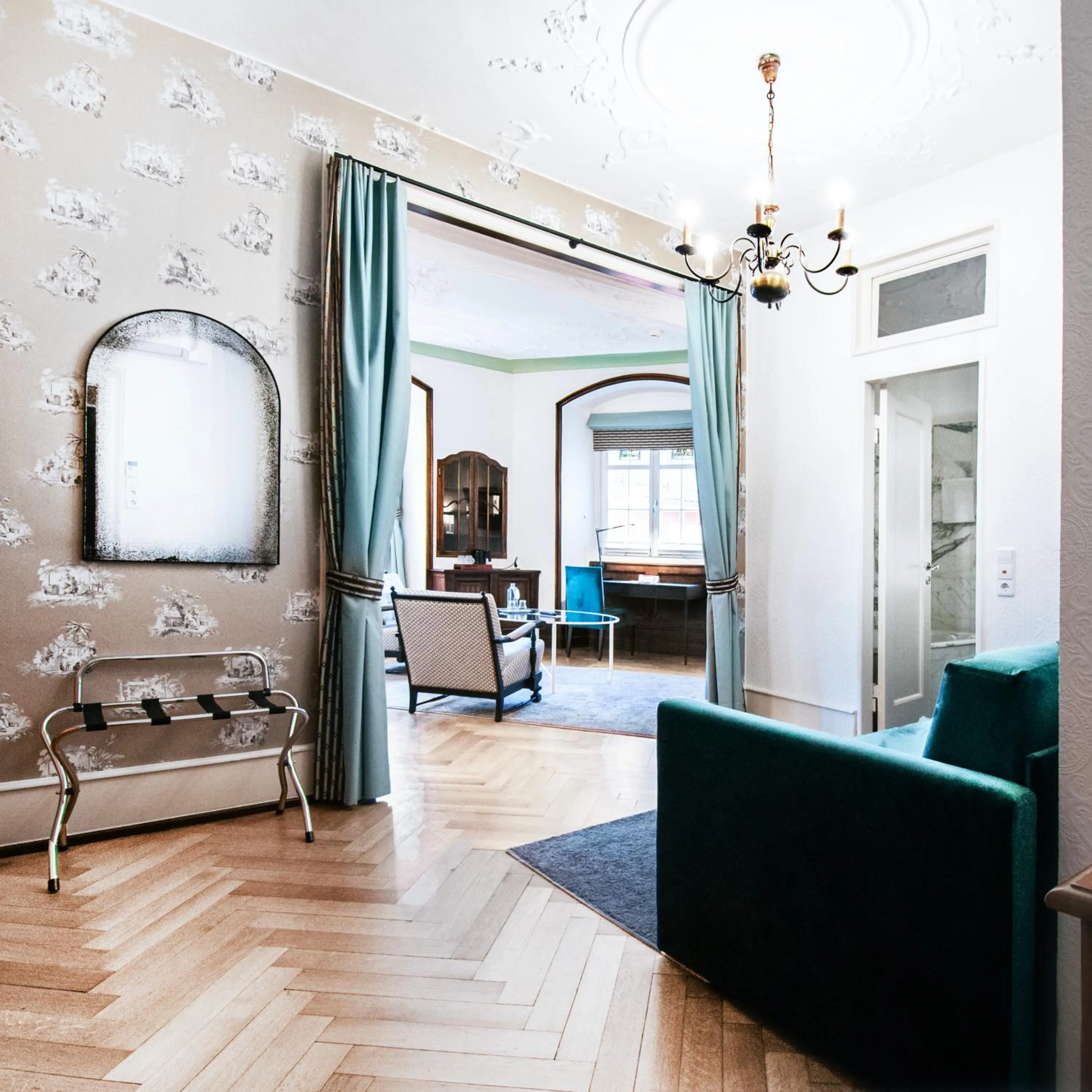 Photo of the whole room, Bed in Romantik Hotel Barbarossa