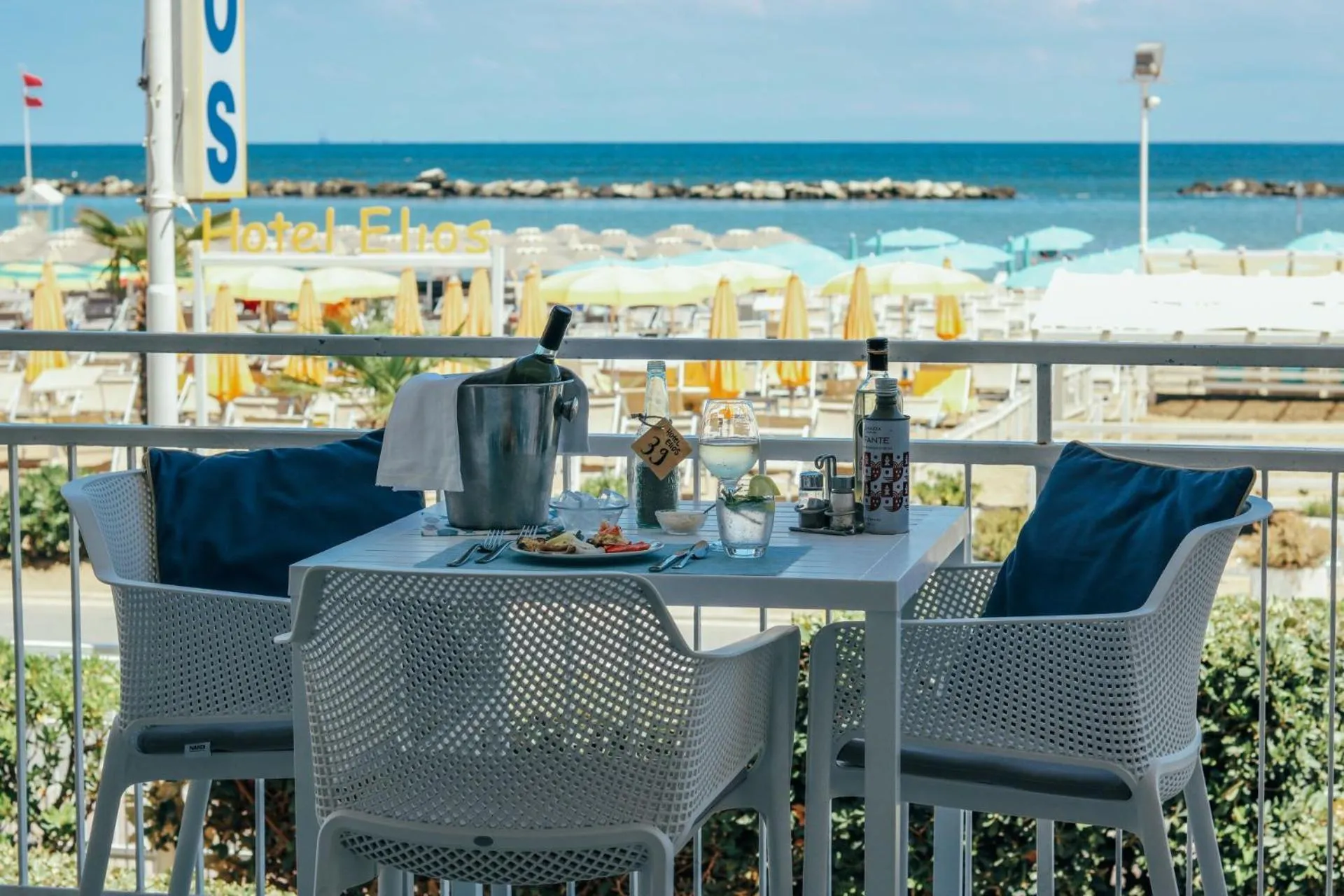 Balcony/Terrace in Hotel Elios
