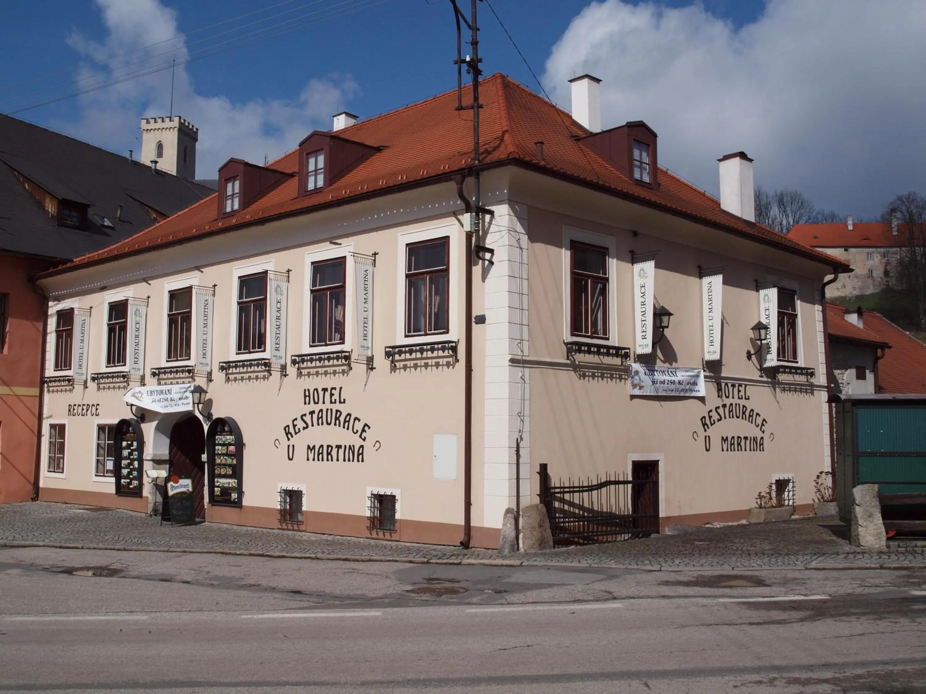 Property building in Hotel U Martina