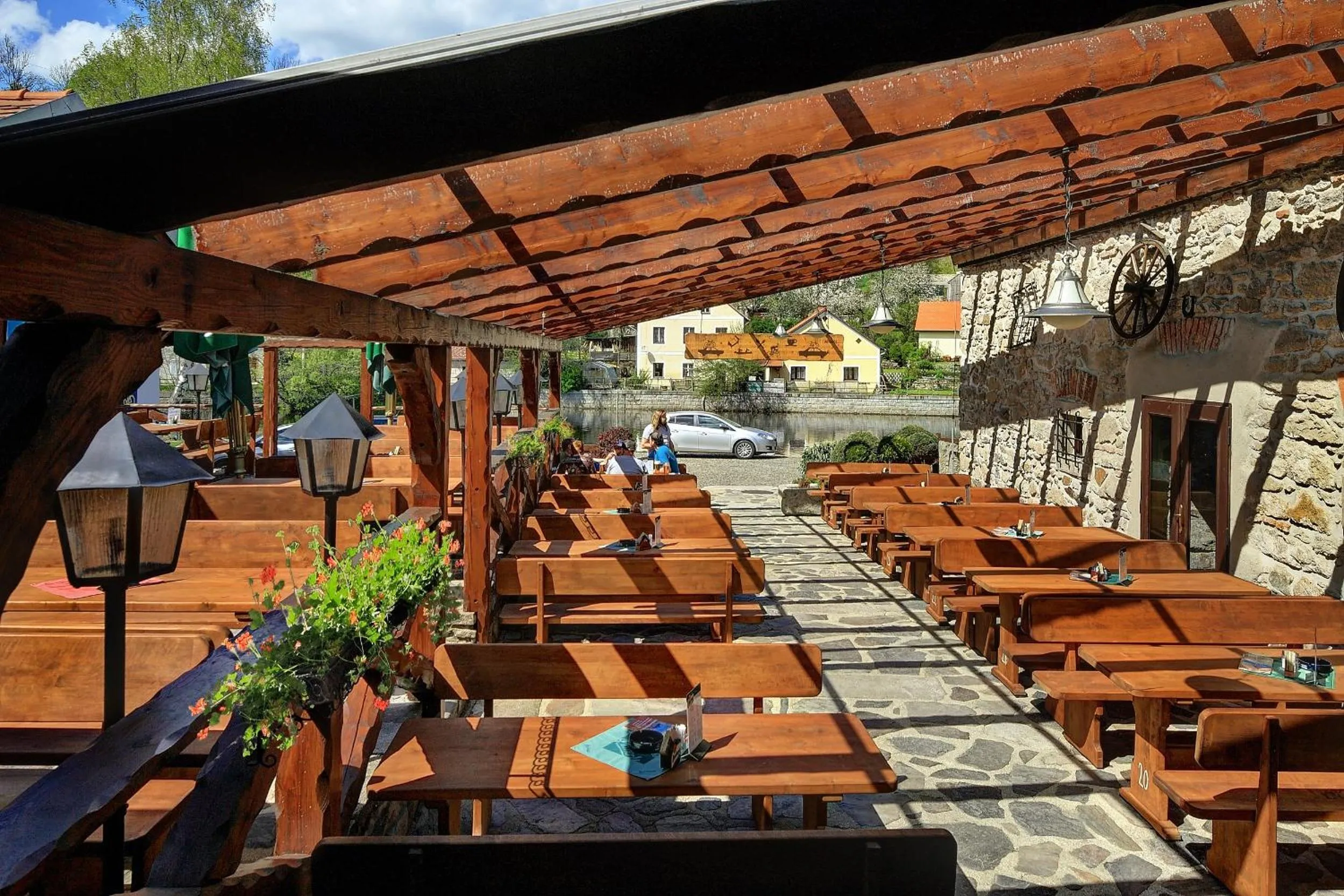 Restaurant/places to eat in Hotel U Martina