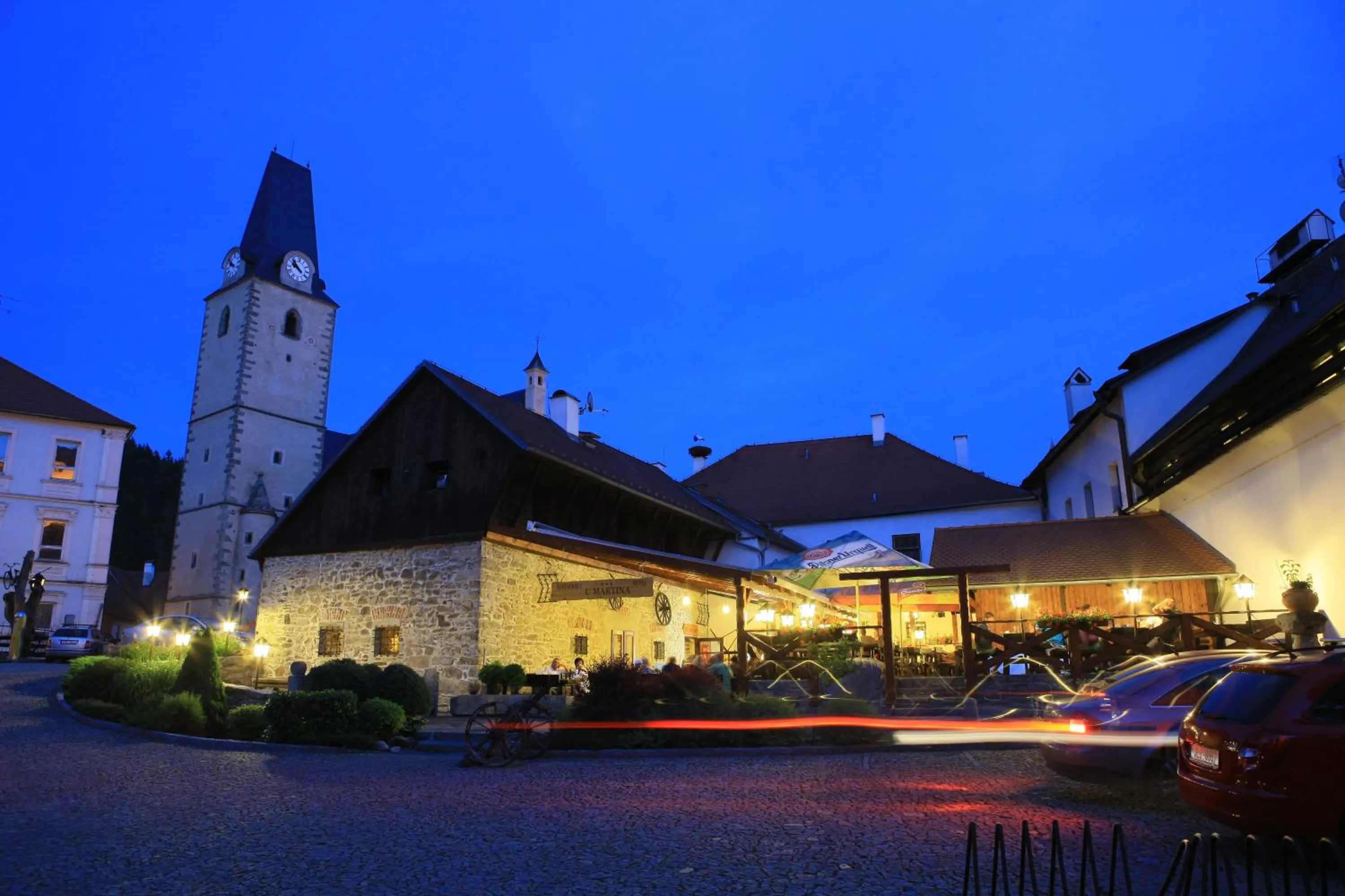 Property building in Hotel U Martina