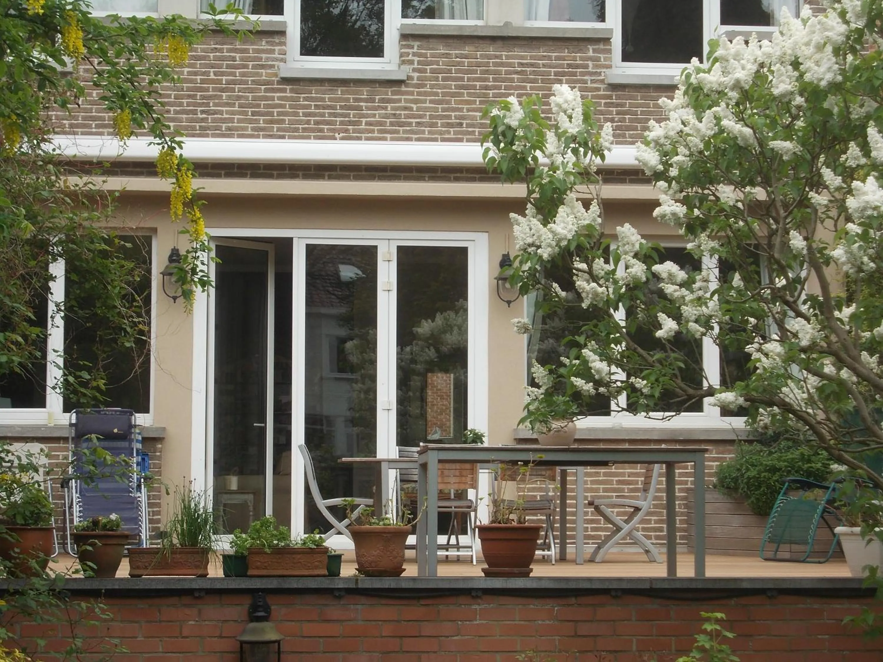 Garden in B&B Chambre Chocolat