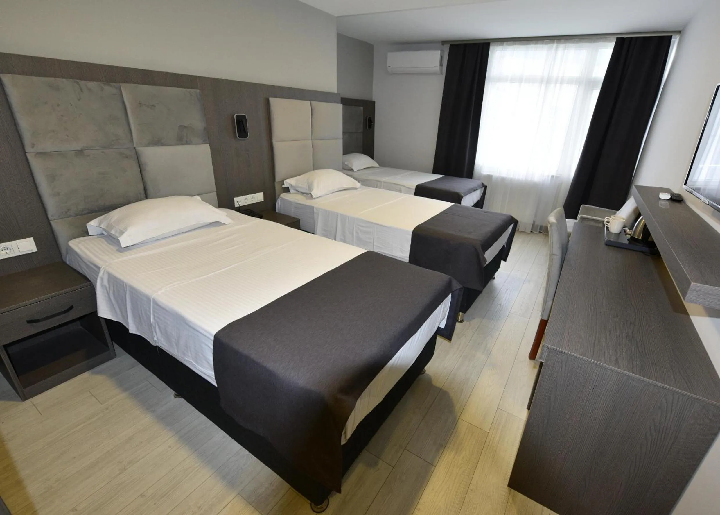 Bed in Sahil Hotel Pendik