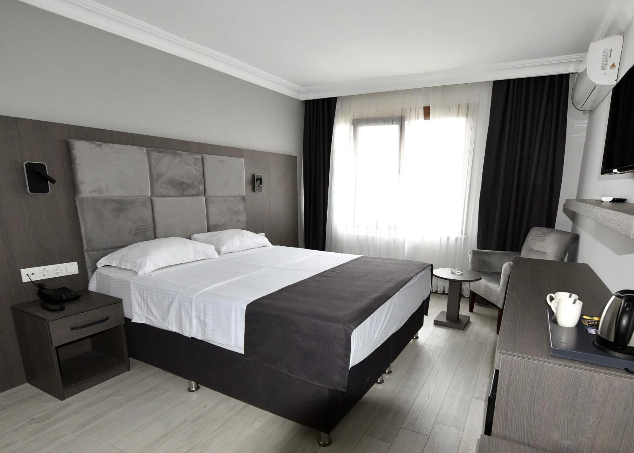 Bed in Sahil Hotel Pendik