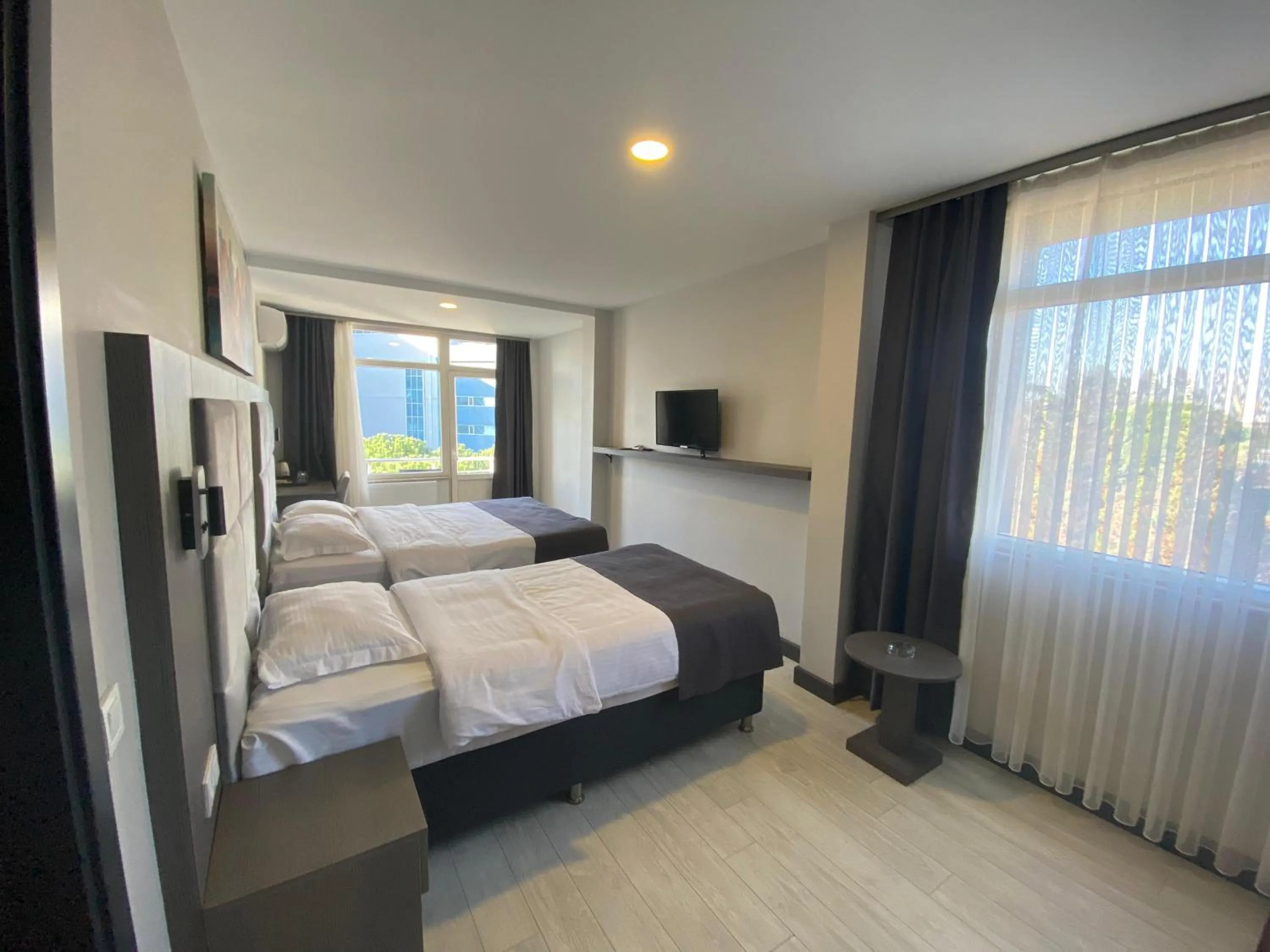 Bed in Sahil Hotel Pendik
