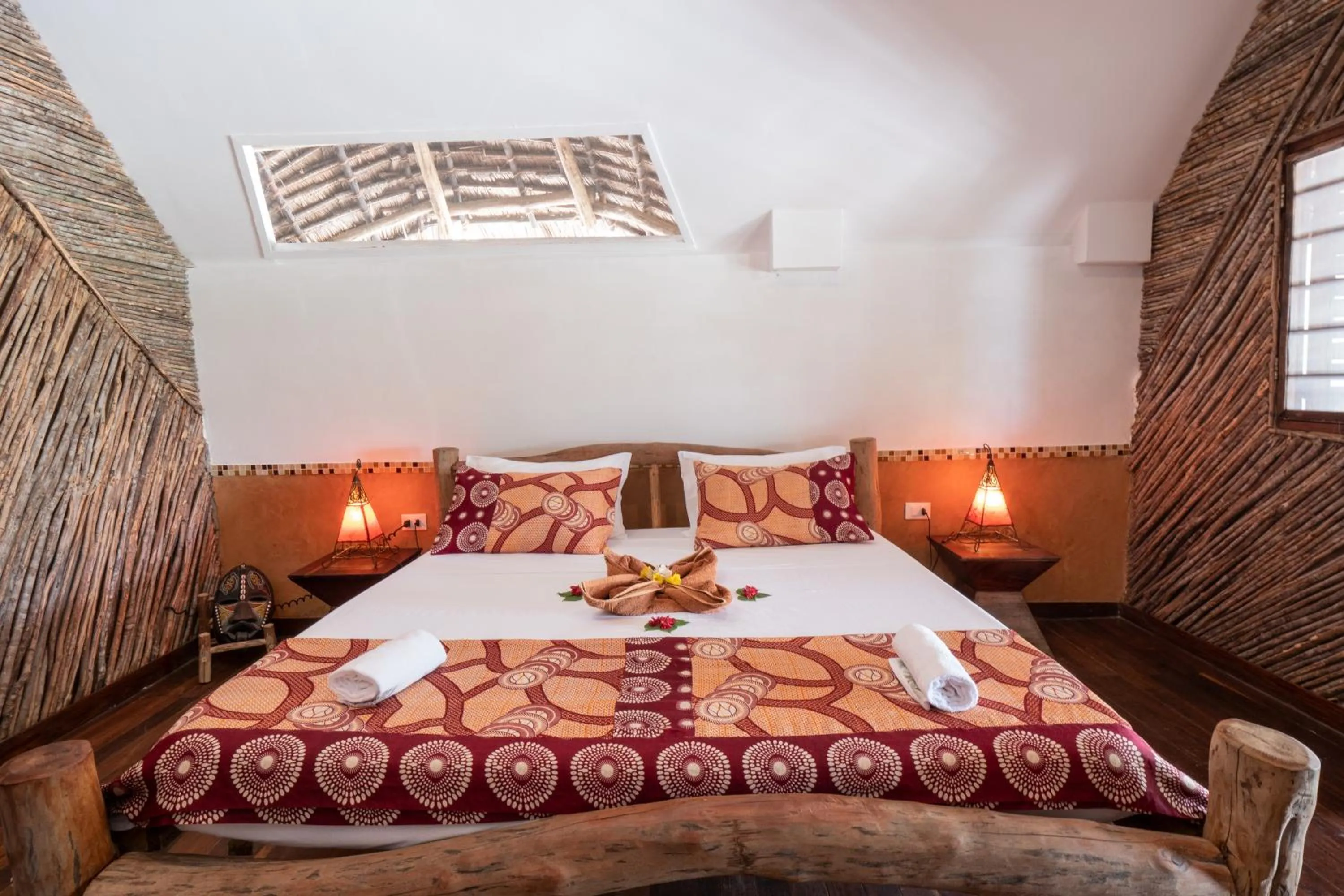Bed in Joya Boutique Hotel