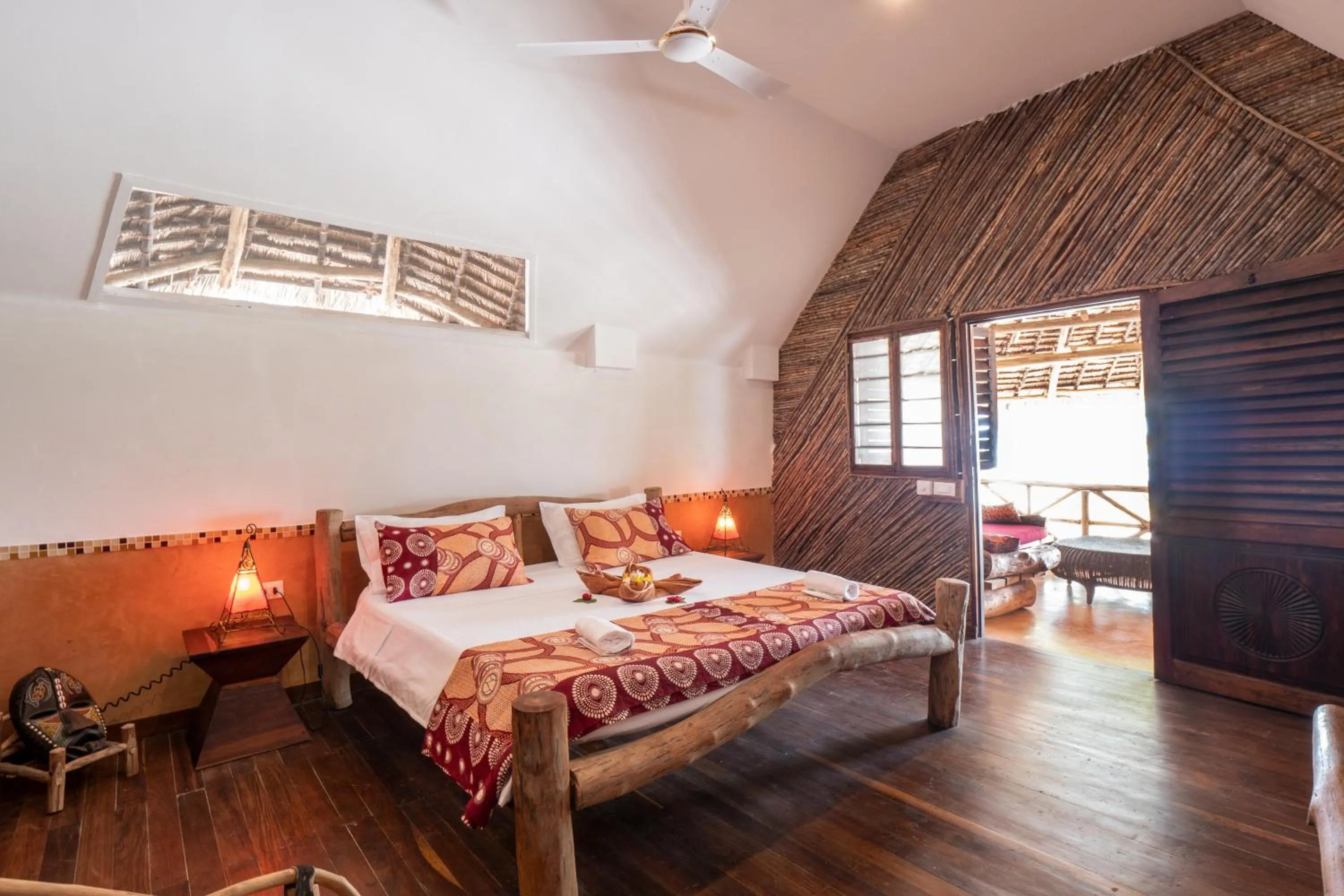 Balcony/Terrace, Bed in Joya Boutique Hotel